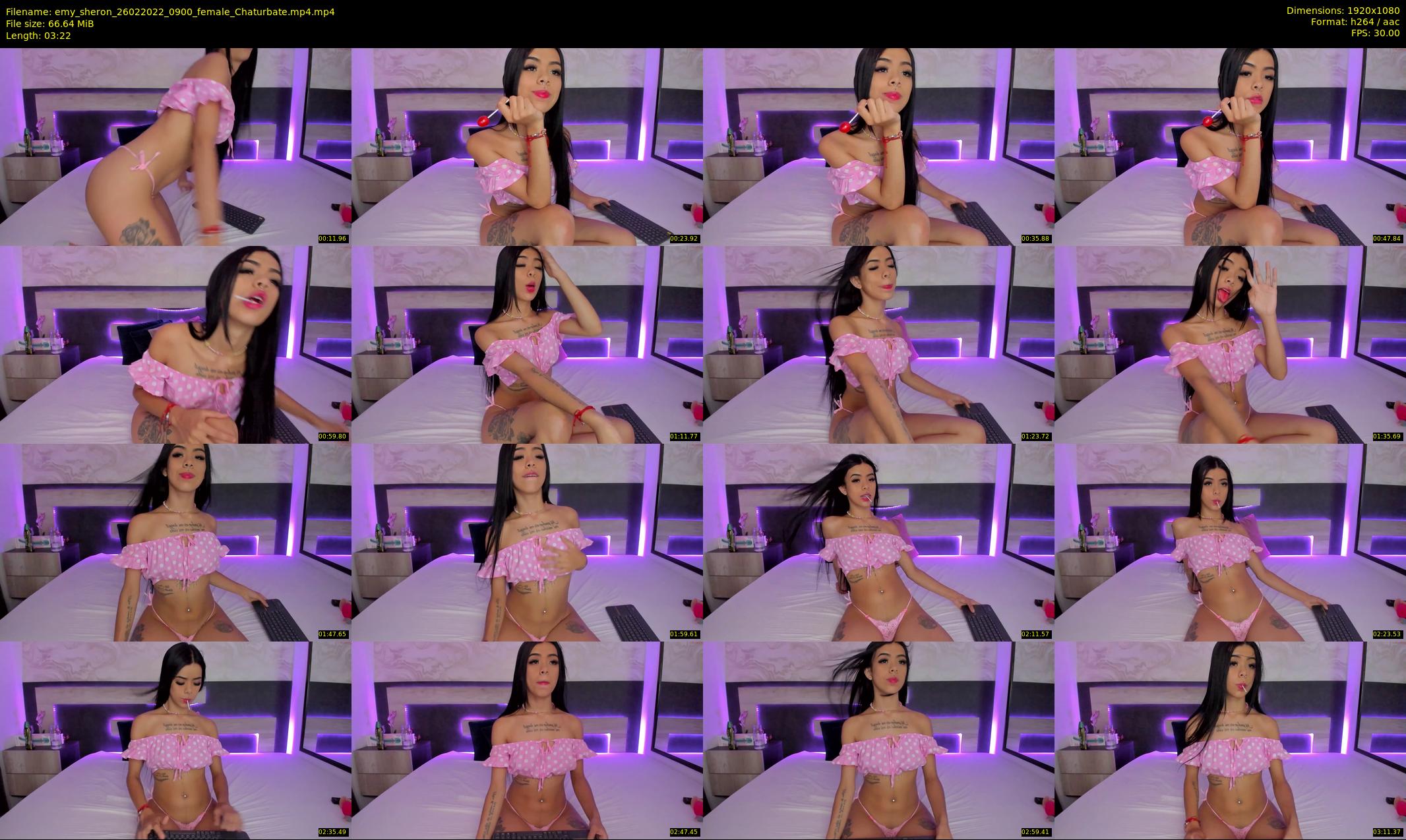 emy_sheron — 4 minute Chaturbate female cam show recording, 1080p, Feb 26, 2022