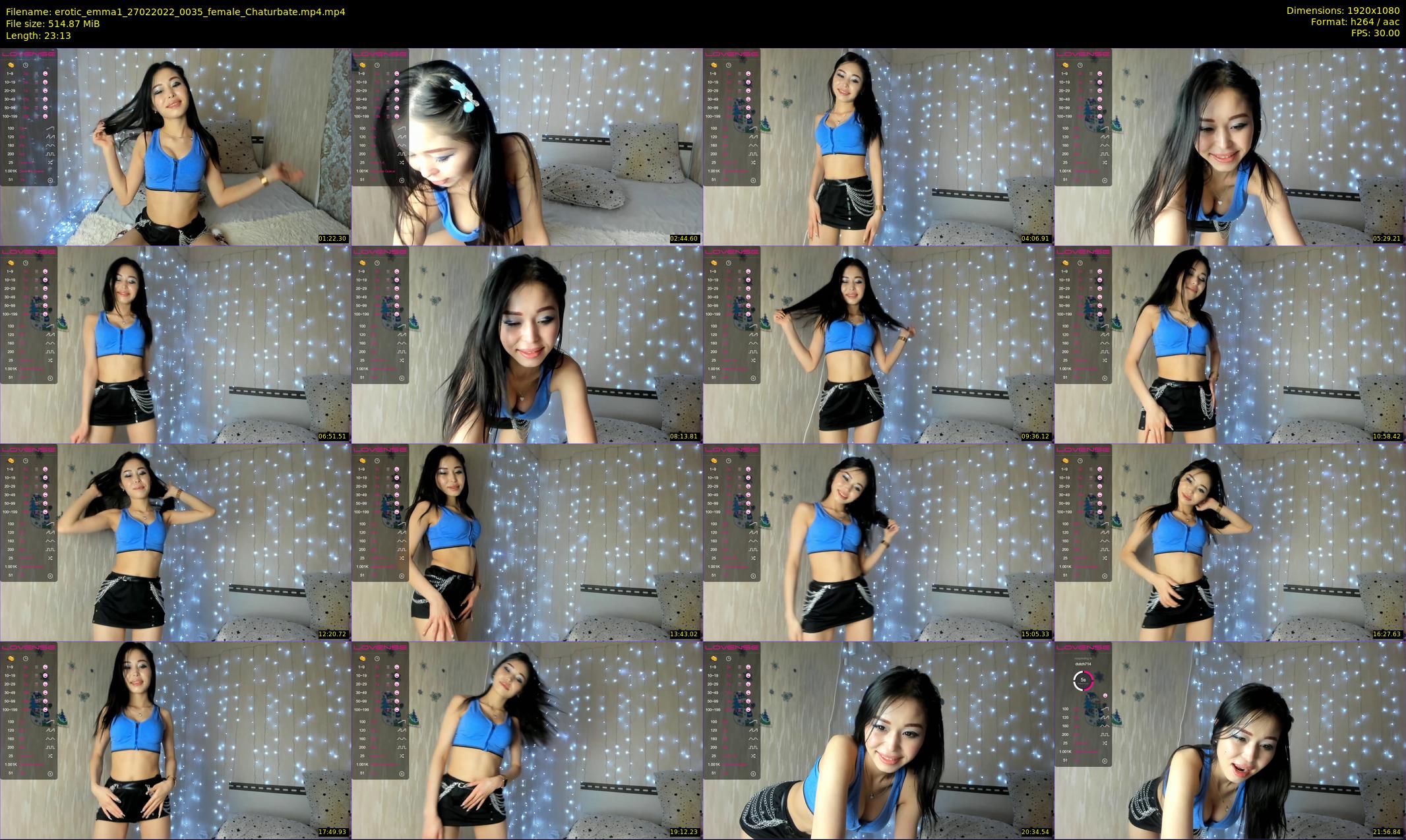 erotic_emma1 — 24 minute Chaturbate female cam show recording, 1080p, Feb 27, 2022
