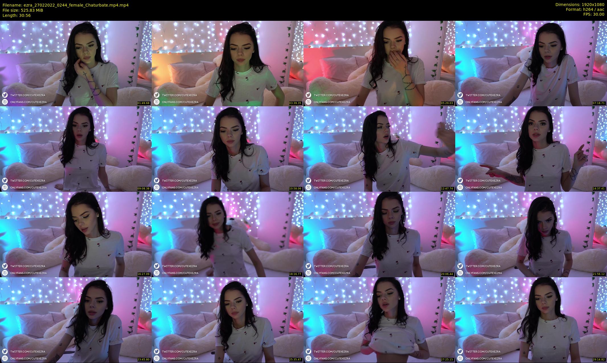 ezra — 31 minute Chaturbate female cam show recording, 1080p, Feb 27, 2022