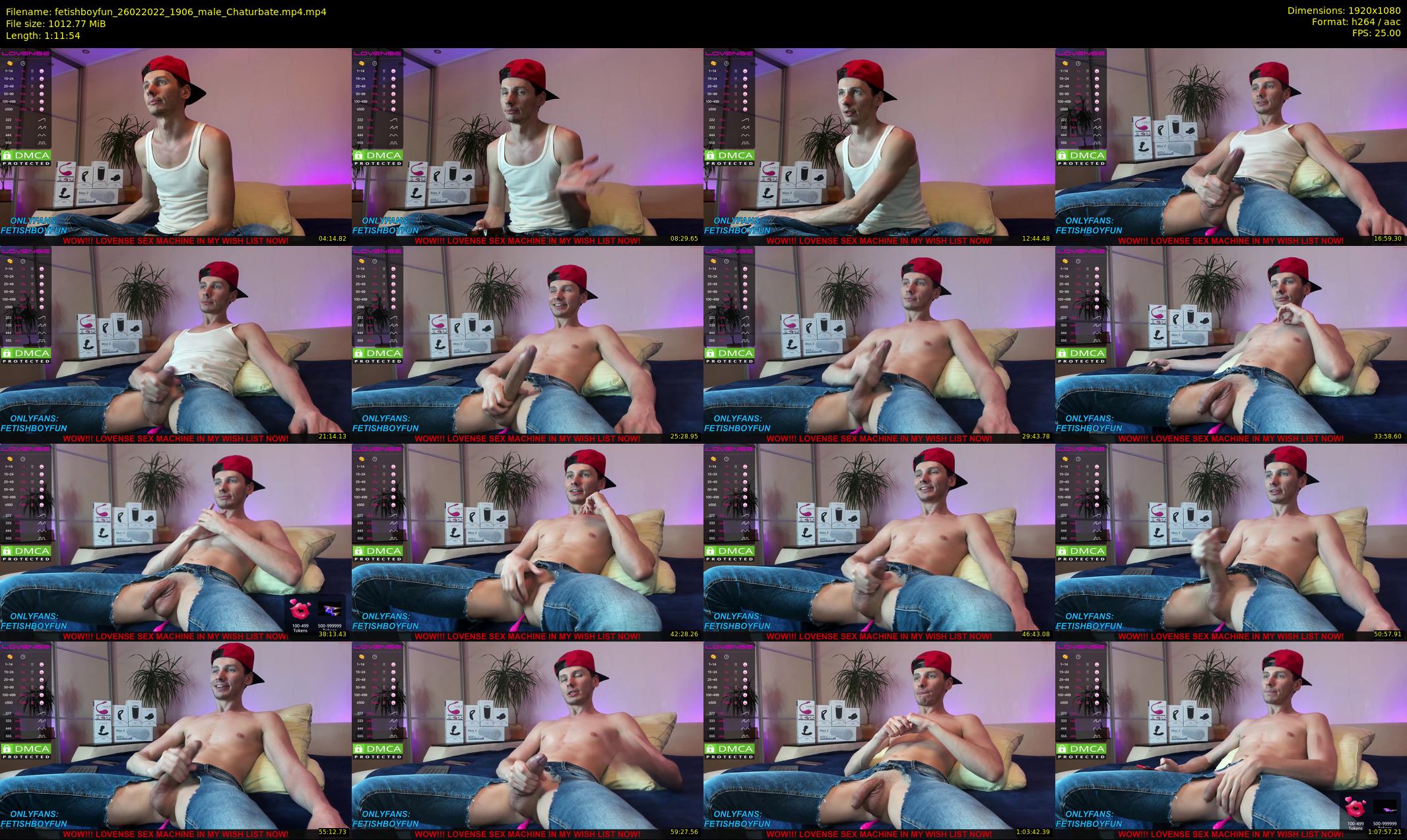 fetishboyfun — 72 minute Chaturbate male cam show recording, 1080p, Feb 26, 2022