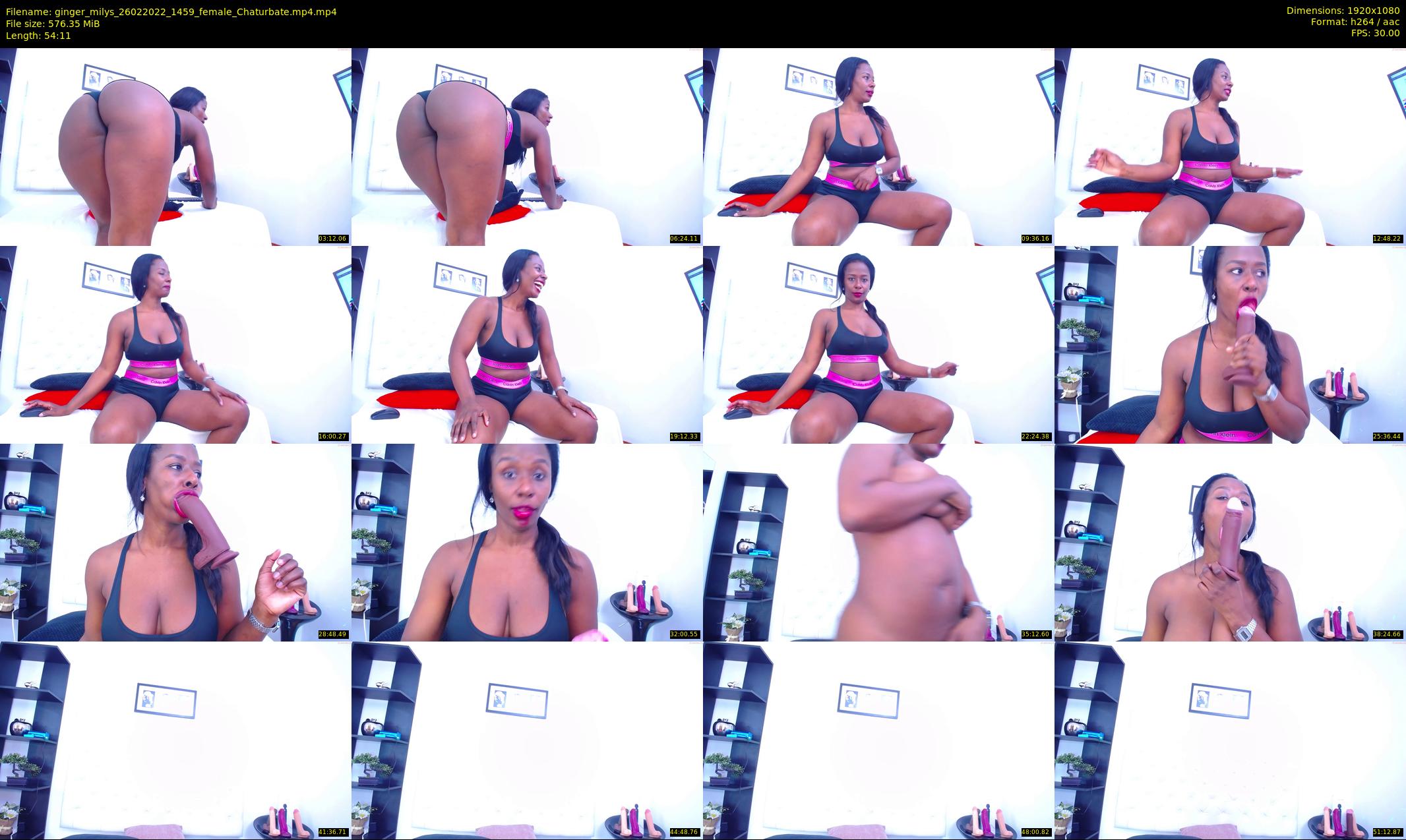 ginger_milys — 55 minute Chaturbate female cam show recording, 1080p, Feb 26, 2022