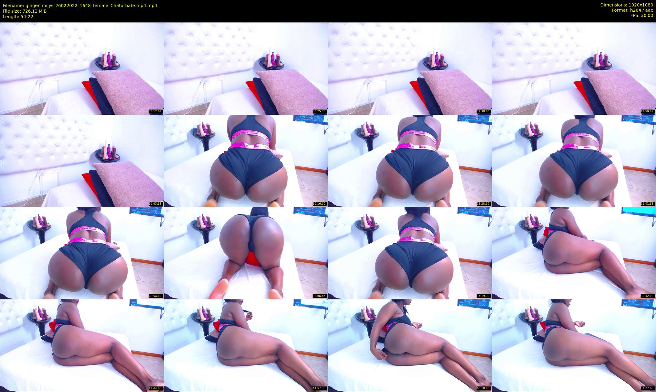 ginger_milys — 55 minute Chaturbate female cam show recording, 1080p, Feb 26, 2022