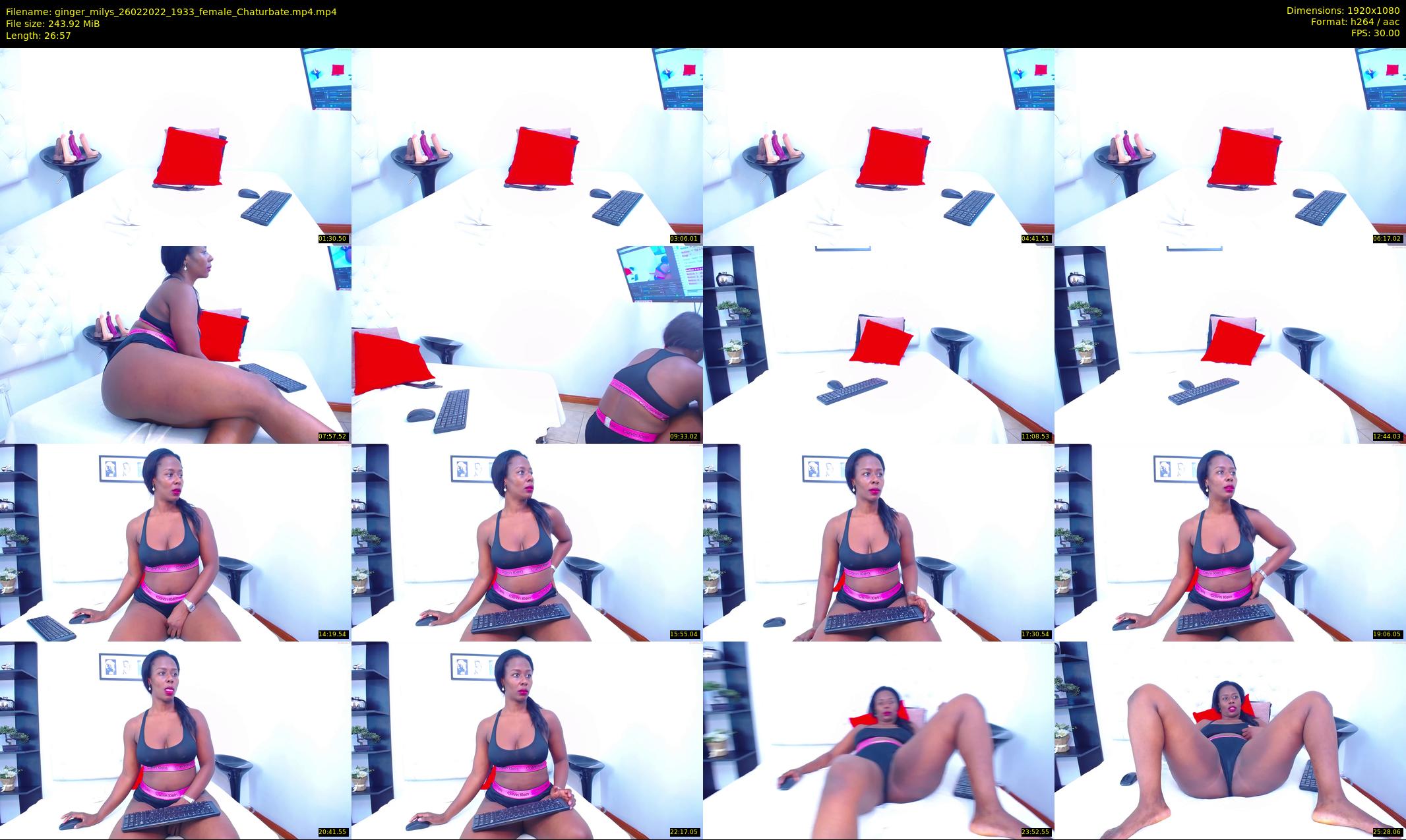 ginger_milys — 27 minute Chaturbate female cam show recording, 1080p, Feb 26, 2022
