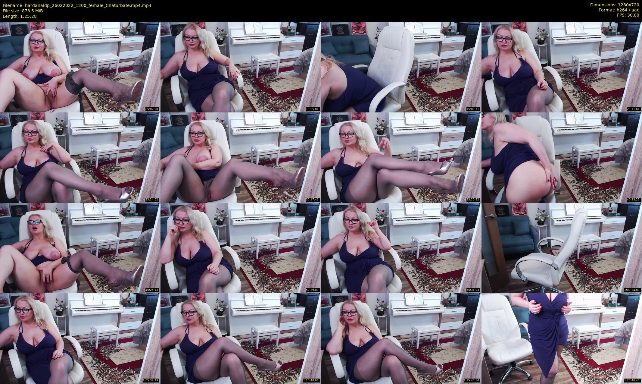 hardanaldp — 86 minute Chaturbate female cam show recording, 720p, Feb 26, 2022