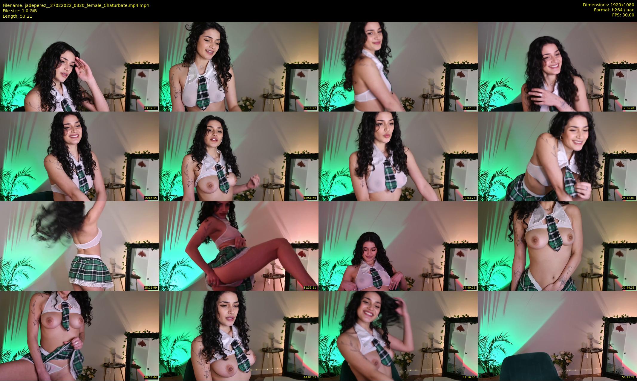 jadeperez_ — 54 minute Chaturbate female cam show recording, 1080p, Feb 27, 2022