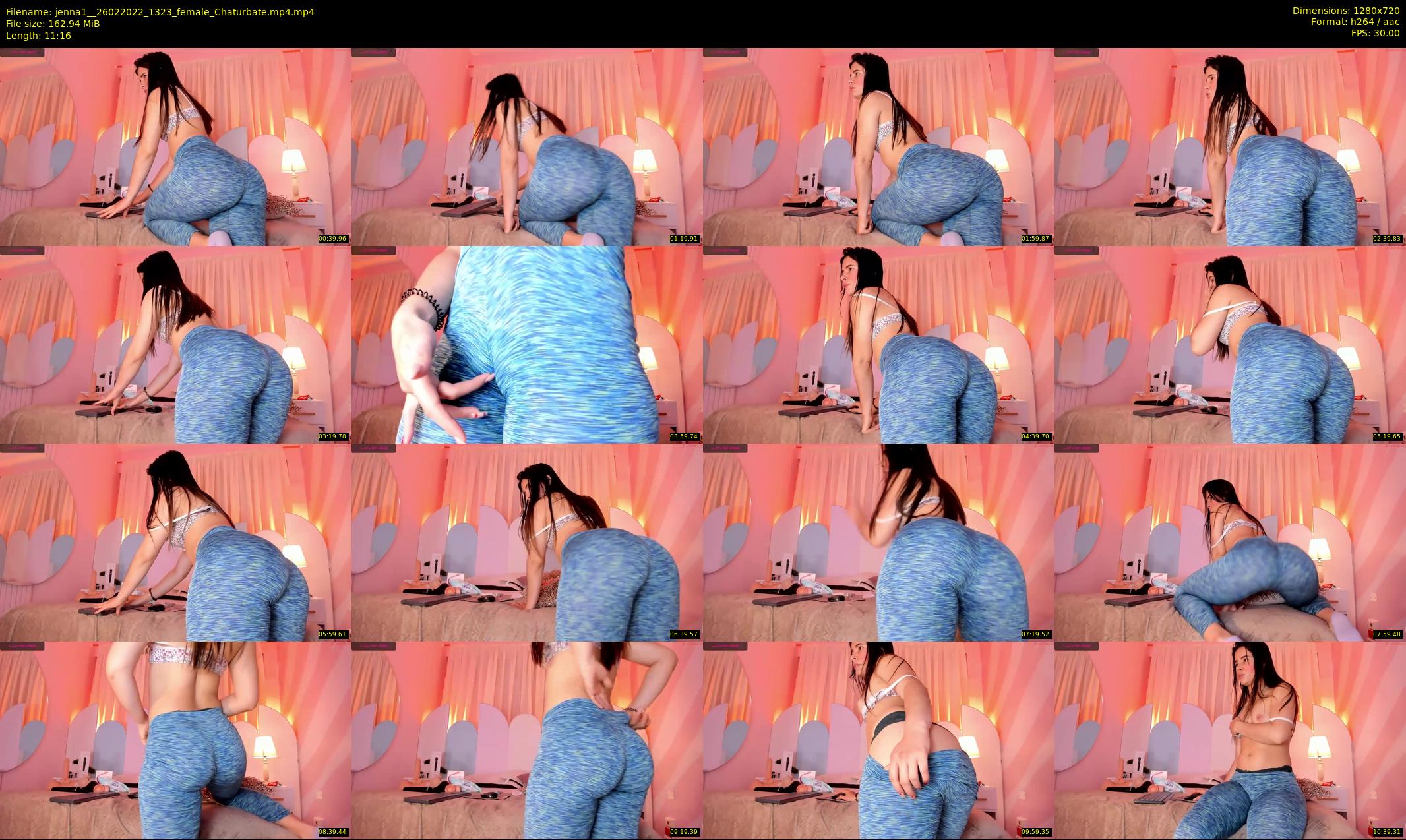 jenna1_ — 12 minute Chaturbate female cam show recording, 720p, Feb 26, 2022