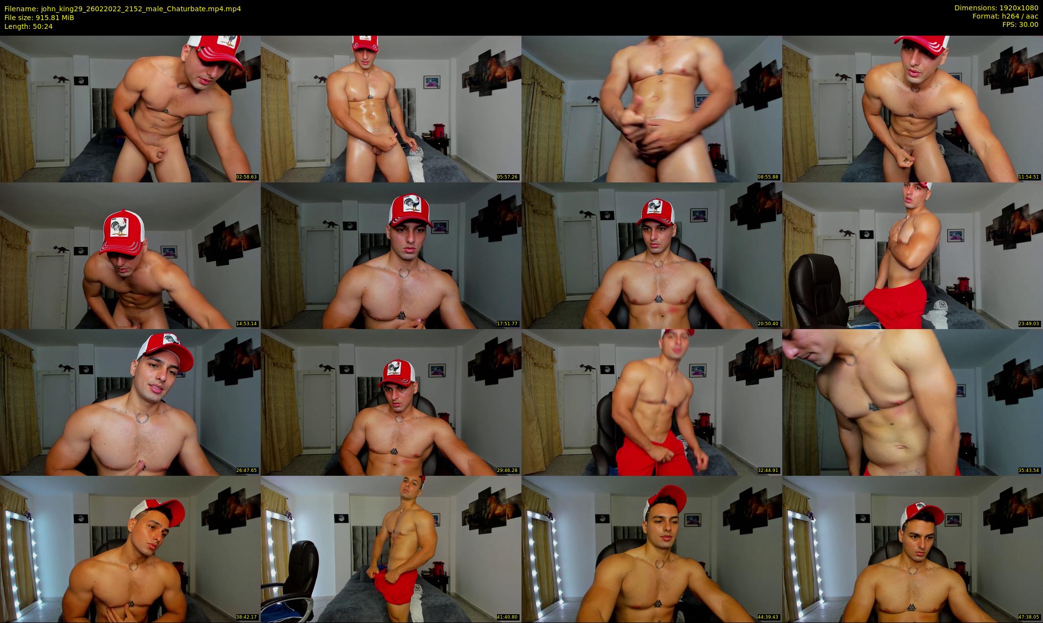 john_king29 — 51 minute Chaturbate male cam show recording, 1080p, Feb 26, 2022