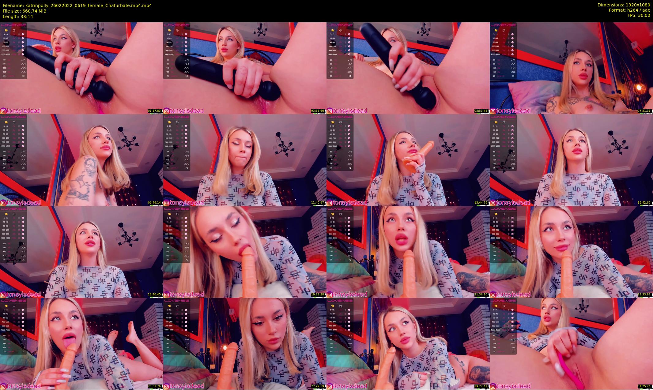 katrinpolly — 34 minute Chaturbate couple cam show recording, 1080p, Feb 26, 2022