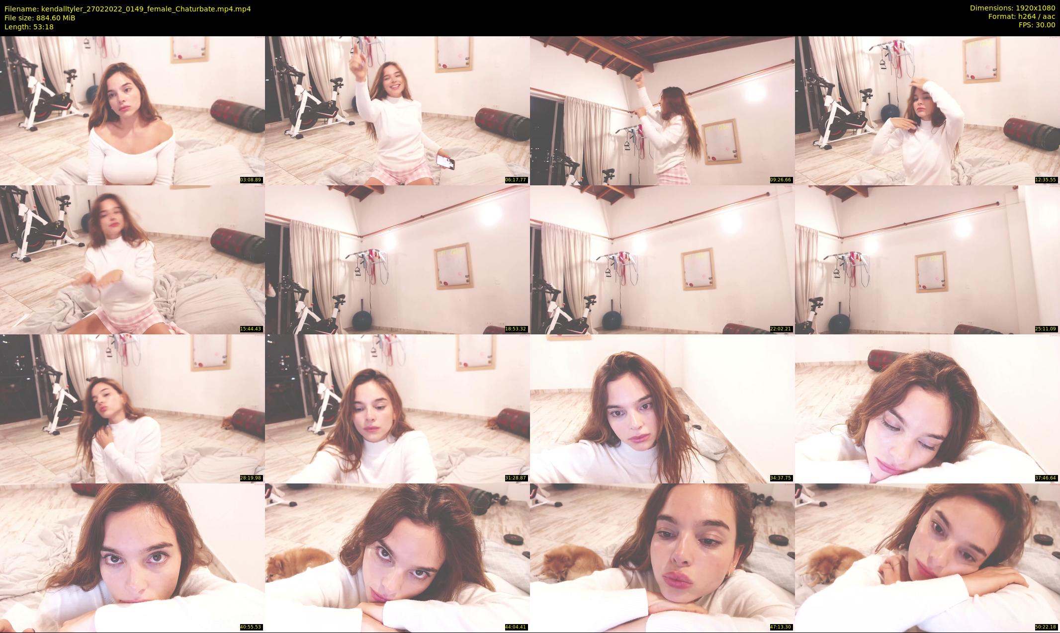 kendalltyler — 54 minute Chaturbate female cam show recording, 1080p, Feb 27, 2022