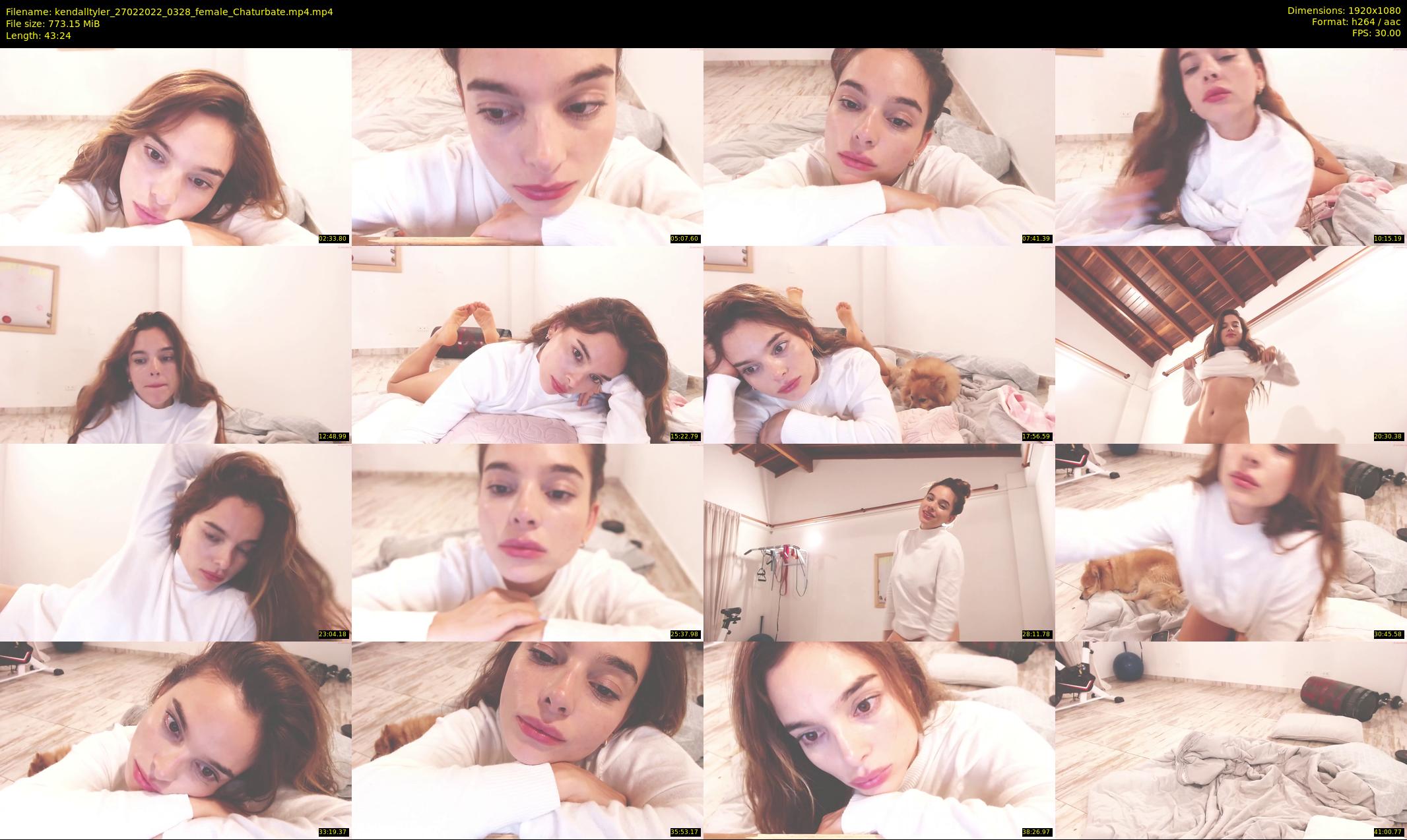 kendalltyler — 44 minute Chaturbate female cam show recording, 1080p, Feb 27, 2022