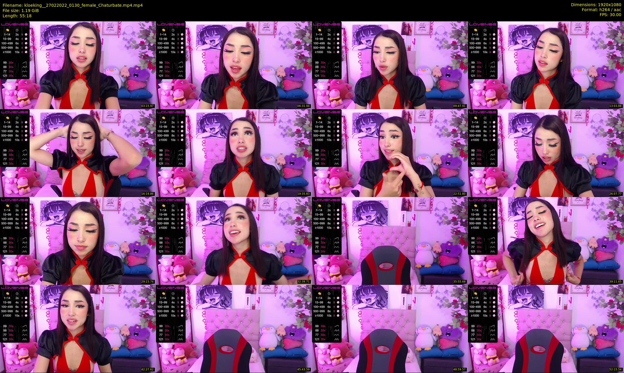 kloeking_ — 56 minute Chaturbate female cam show recording, 1080p, Feb 27, 2022