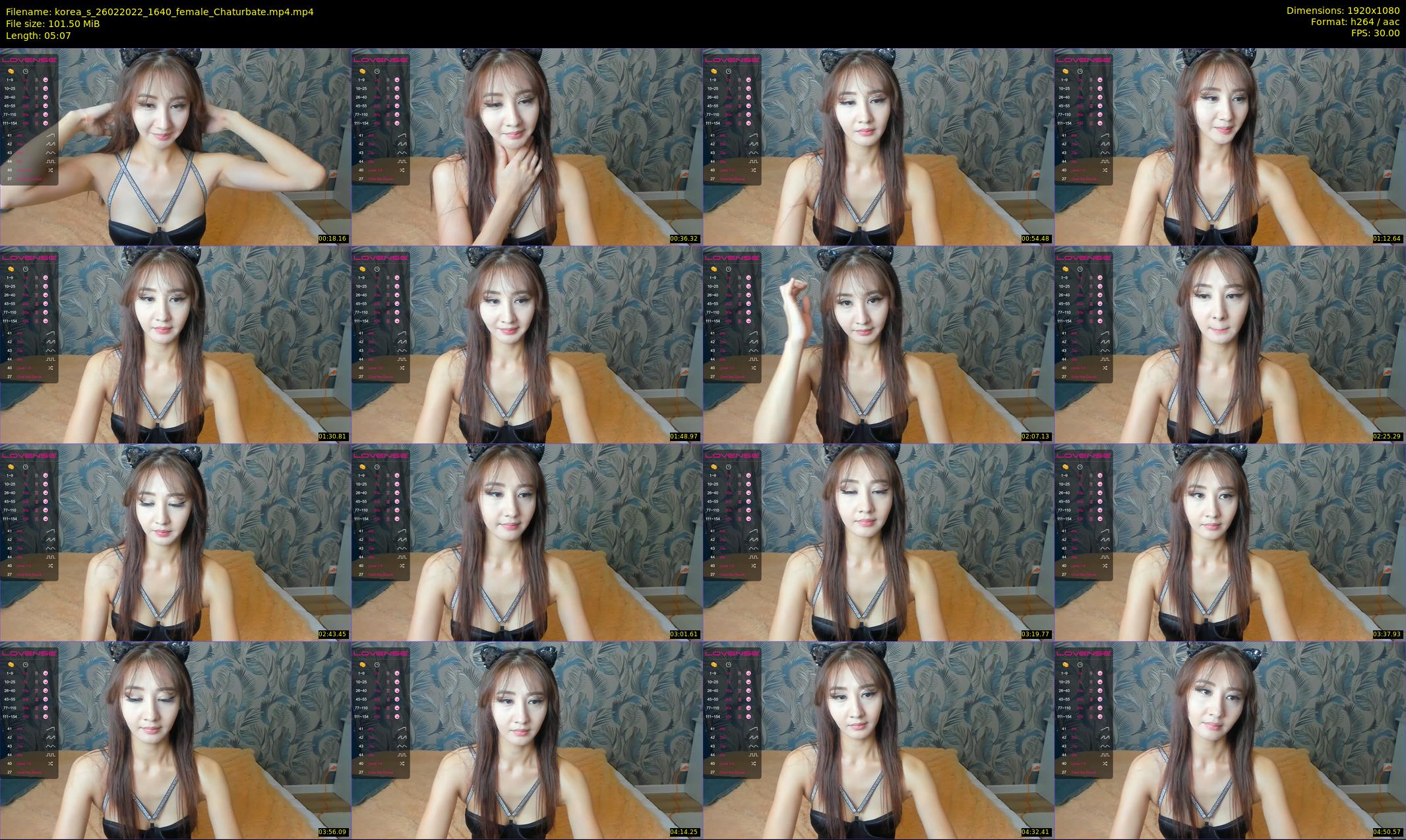 korea_s — 6 minute Chaturbate female cam show recording, 1080p, Feb 26, 2022