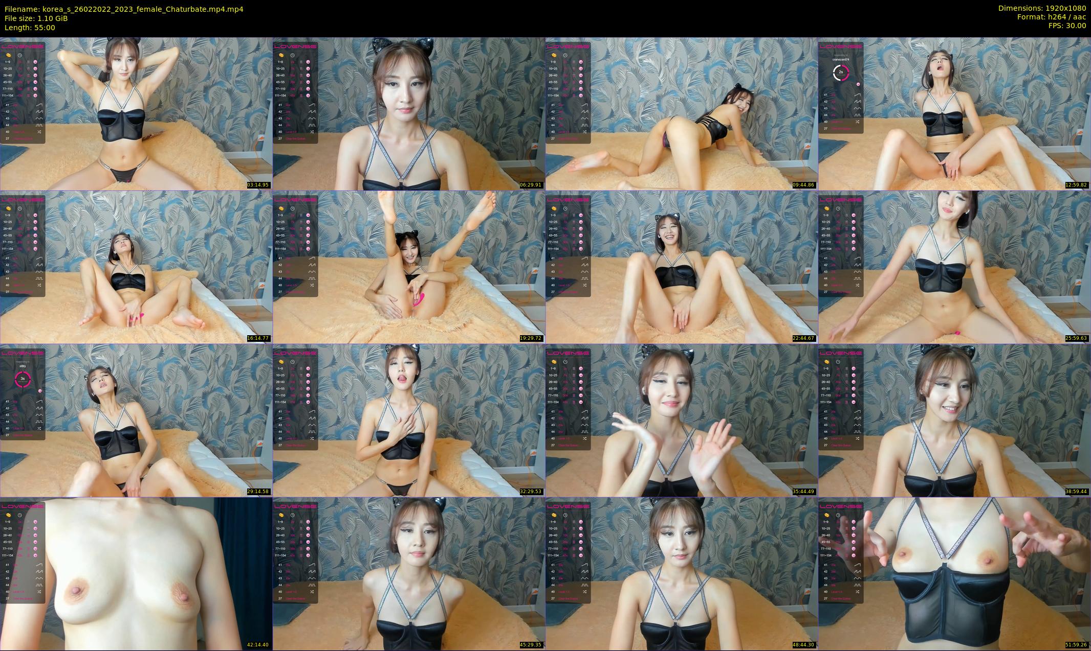 korea_s — 55 minute Chaturbate female cam show recording, 1080p, Feb 26, 2022