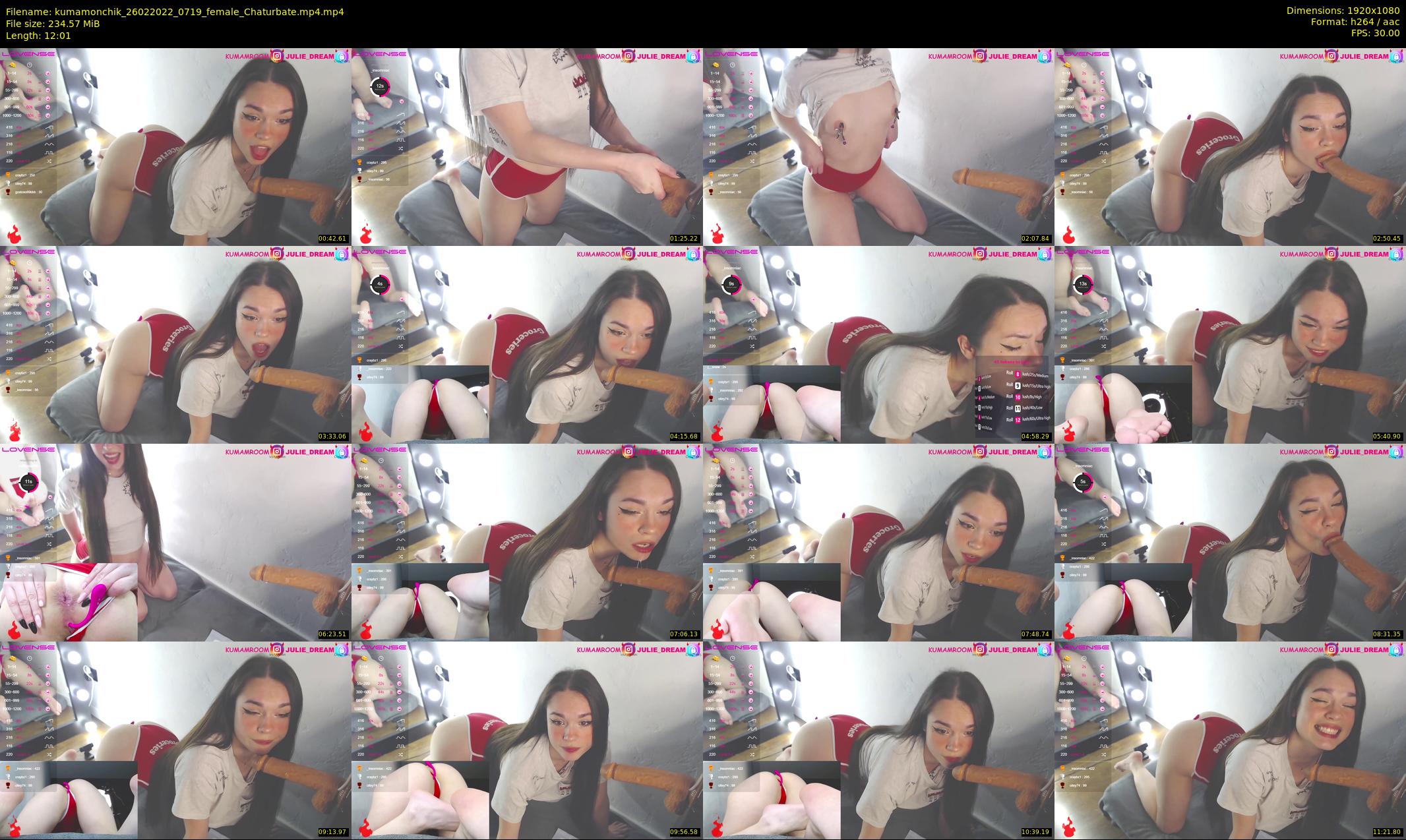 kumamonchik — 13 minute Chaturbate couple cam show recording, 1080p, Feb 26, 2022