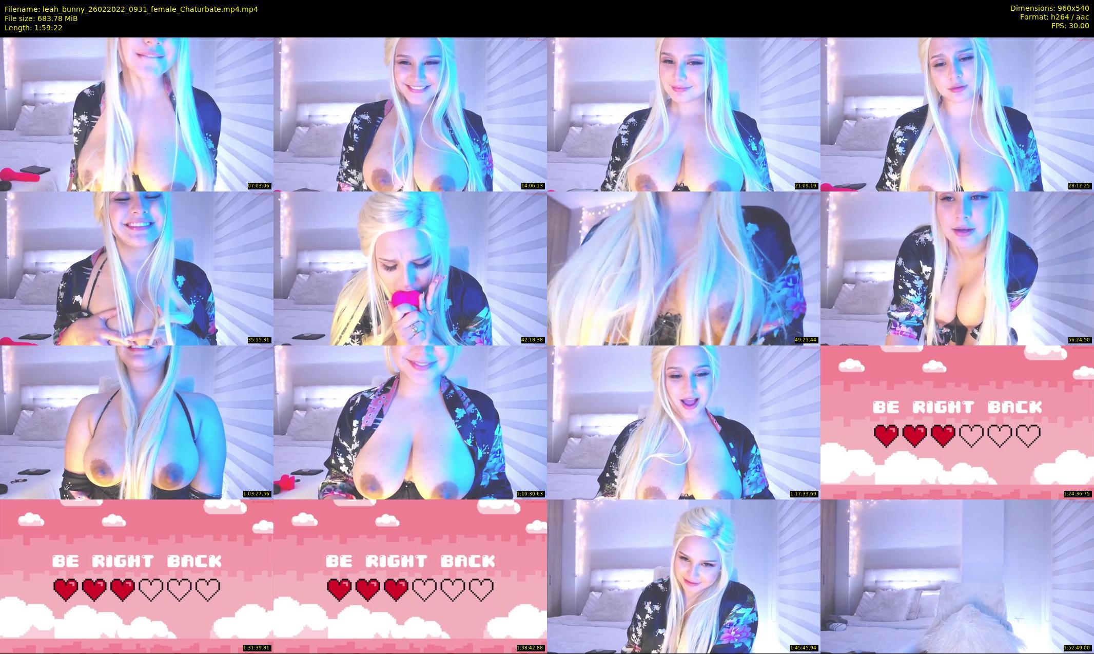 leah_bunny — 120 minute Chaturbate female cam show recording, 480p, Feb 26, 2022