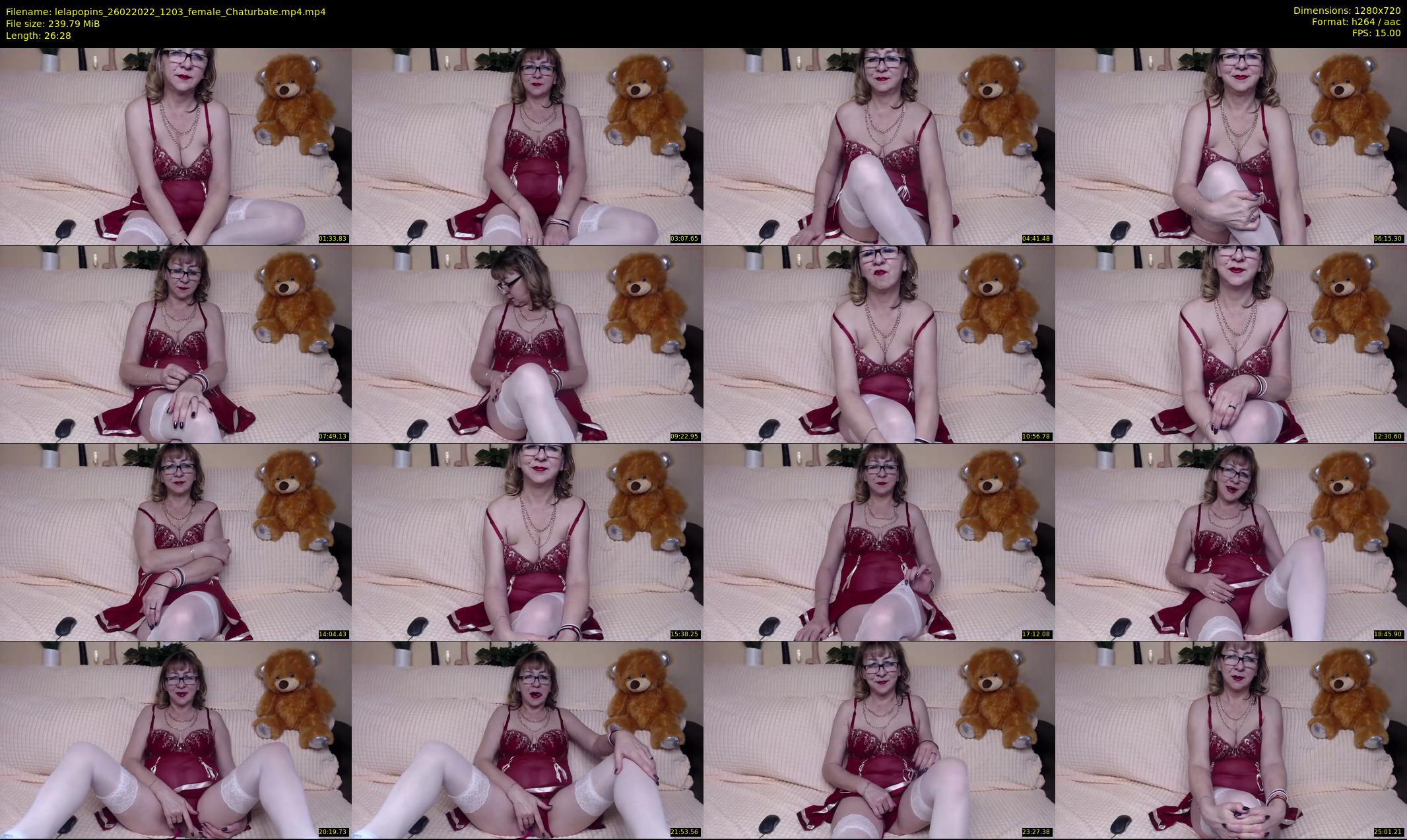 lelapopins — 27 minute Chaturbate female cam show recording, 720p, Feb 26, 2022