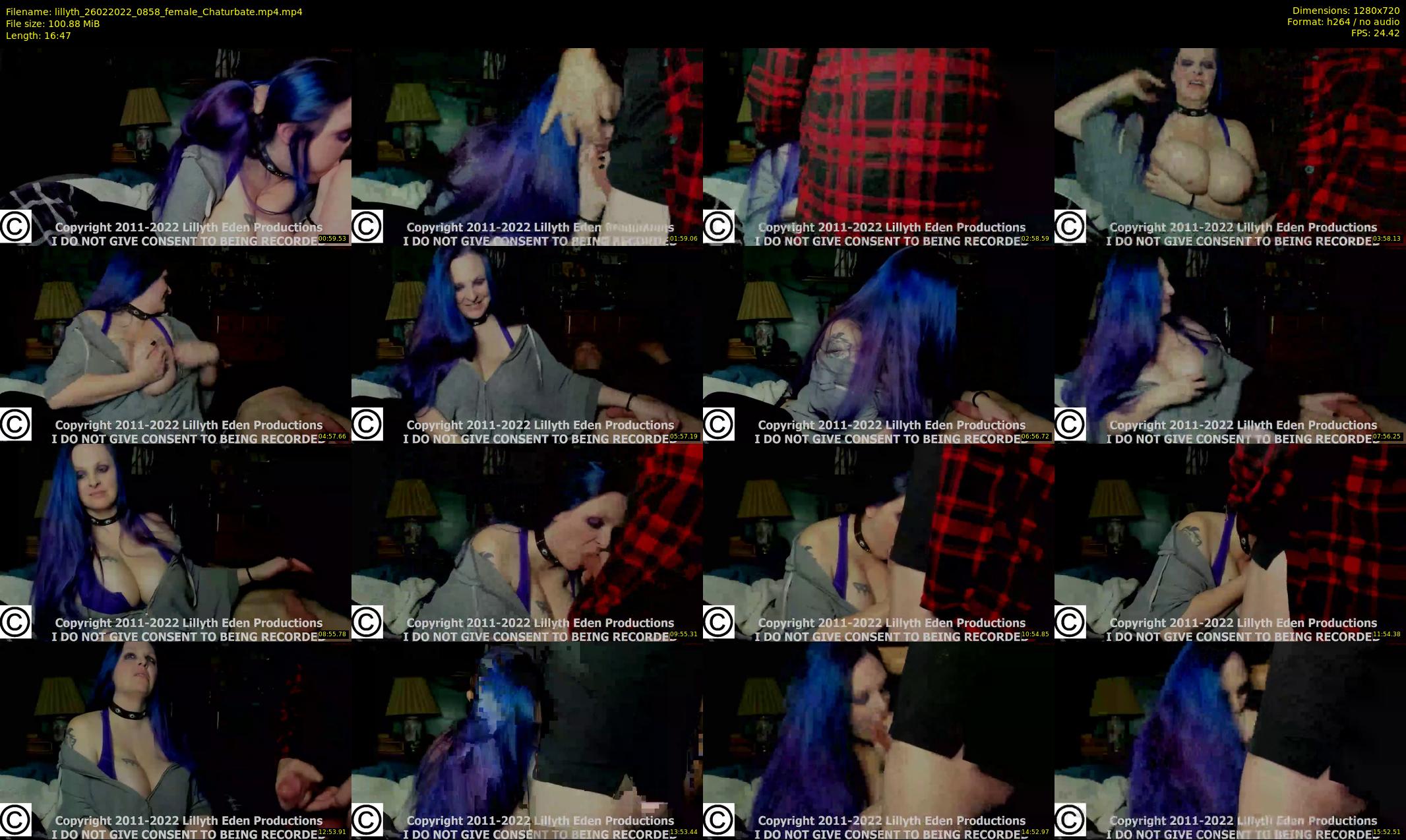 lillyth — 17 minute Chaturbate female cam show recording, 720p, Feb 26, 2022