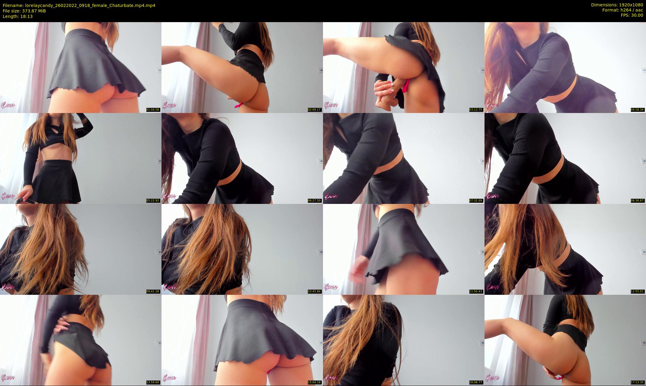 lorelaycandy — 19 minute Chaturbate female cam show recording, 1080p, Feb 26, 2022