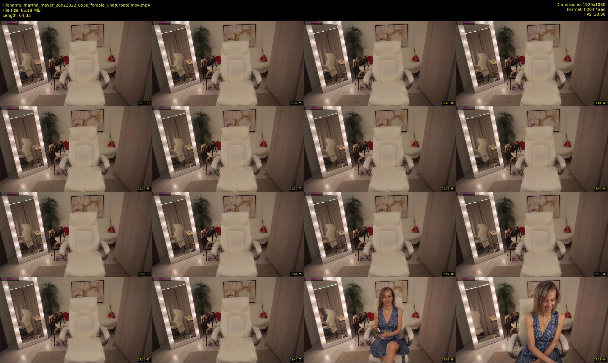 martha_mayer — 5 minute Chaturbate female cam show recording, 1080p, Feb 26, 2022