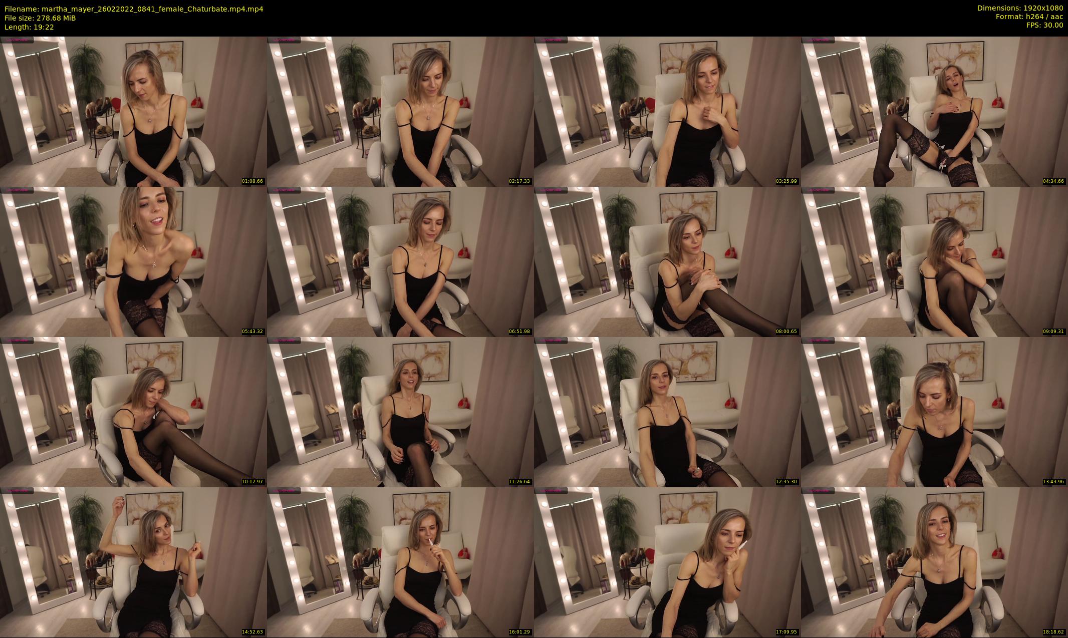 martha_mayer — 20 minute Chaturbate female cam show recording, 1080p, Feb 26, 2022