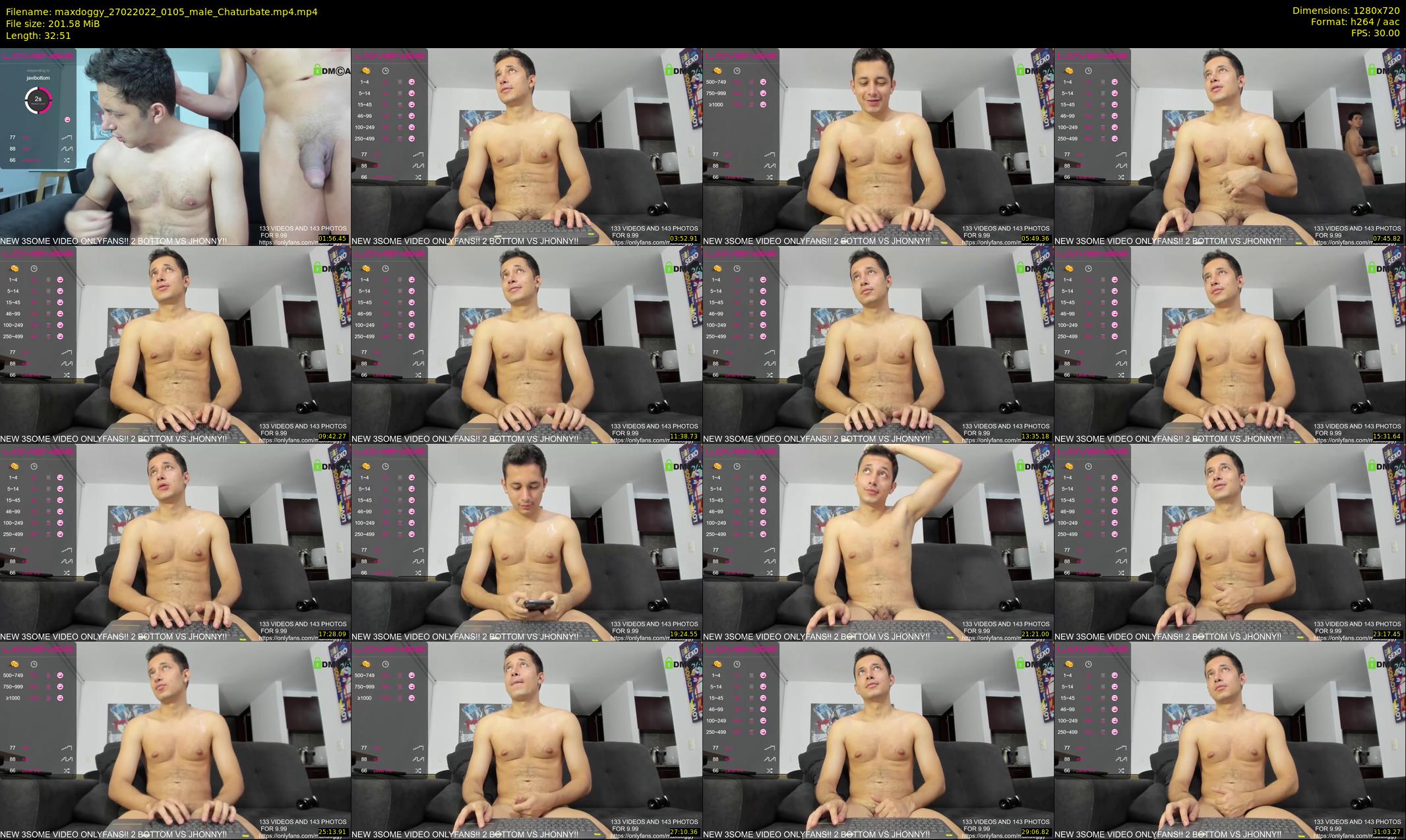maxdoggy — 33 minute Chaturbate male cam show recording, 720p, Feb 27, 2022