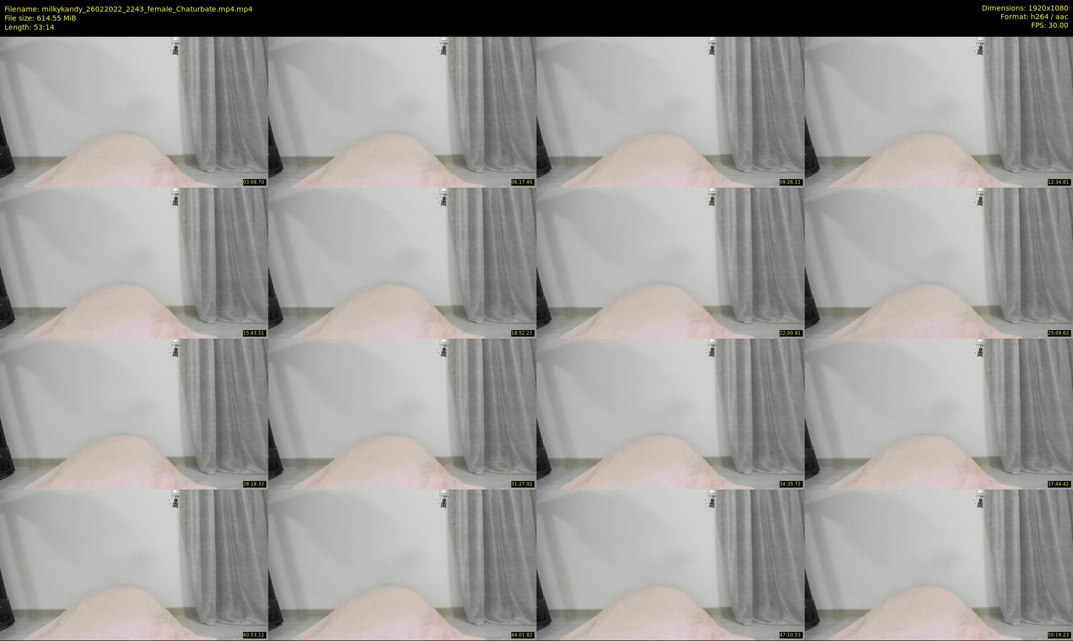 milkykandy — 54 minute Chaturbate female cam show recording, 1080p, Feb 26, 2022