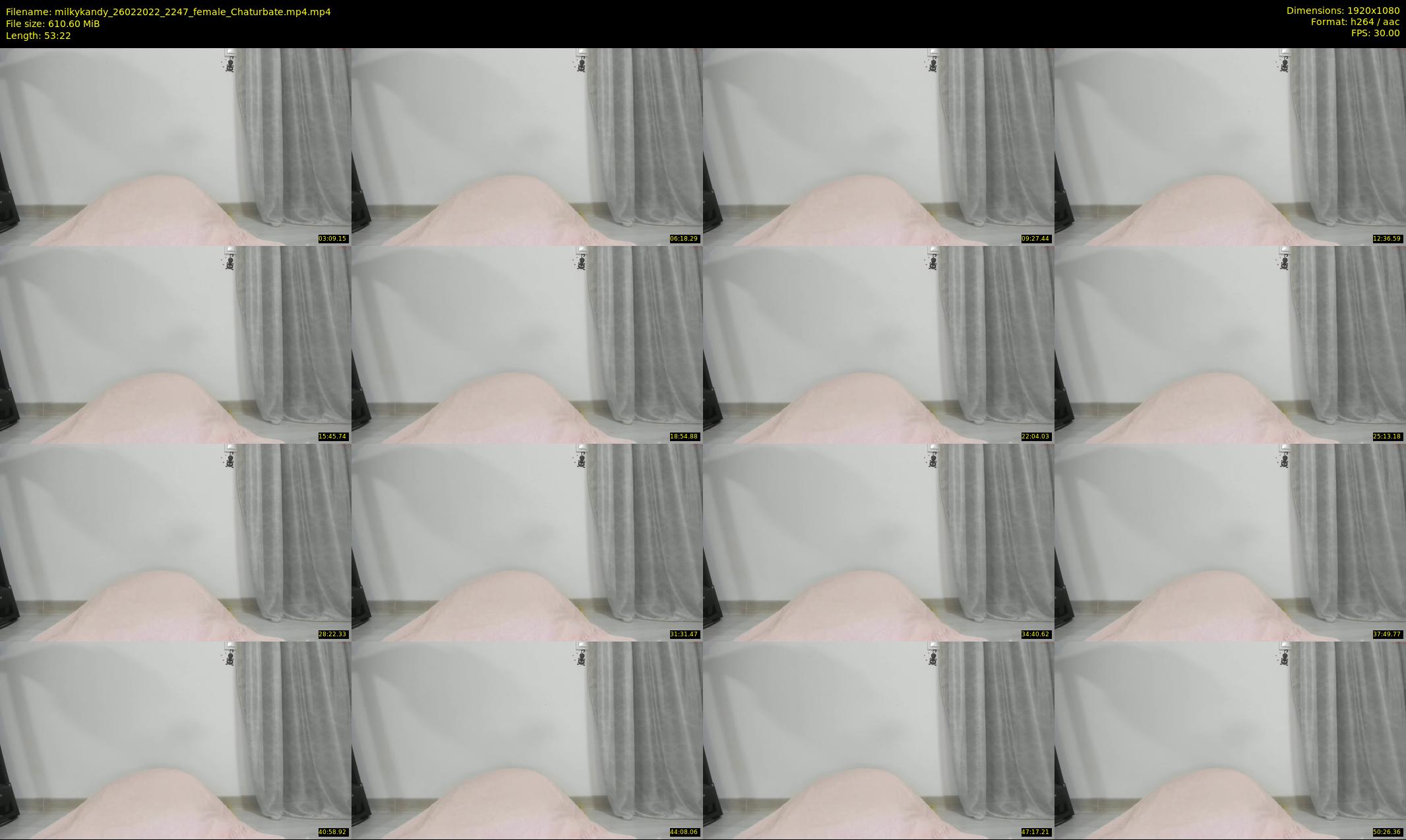 milkykandy — 54 minute Chaturbate female cam show recording, 1080p, Feb 26, 2022