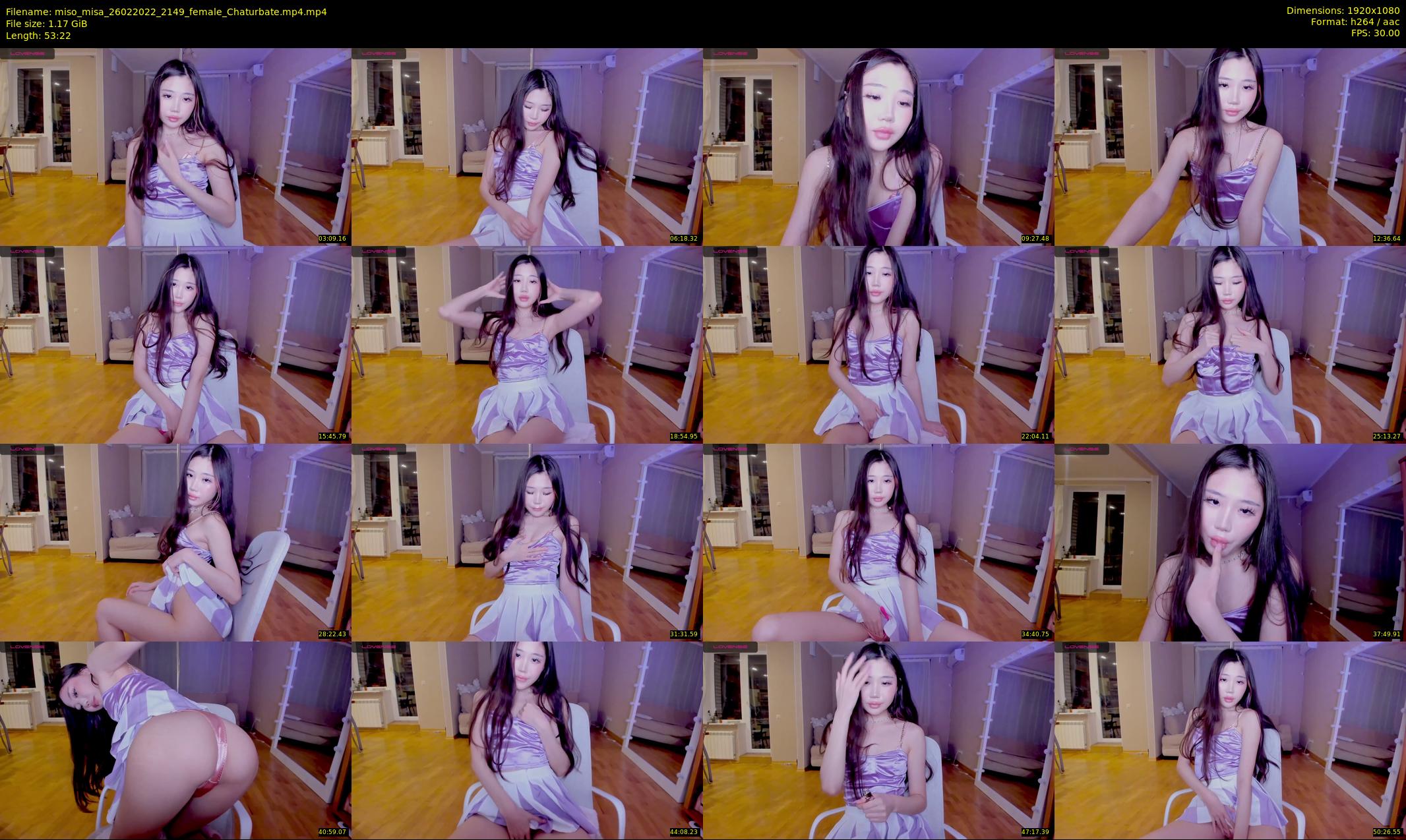 miso_misa — 54 minute Chaturbate female cam show recording, 1080p, Feb 26, 2022