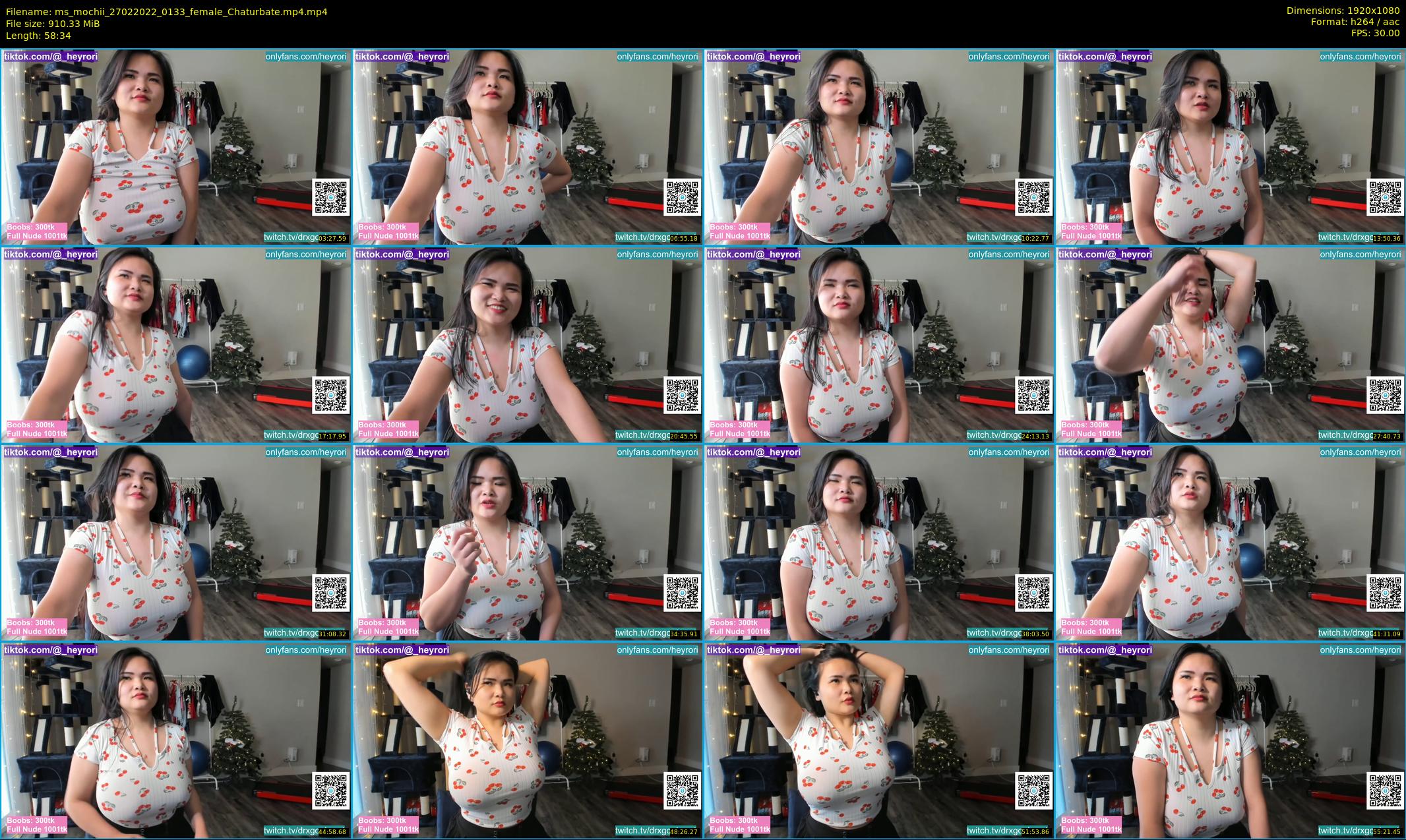 ms_mochii — 59 minute Chaturbate female cam show recording, 1080p, Feb 27, 2022