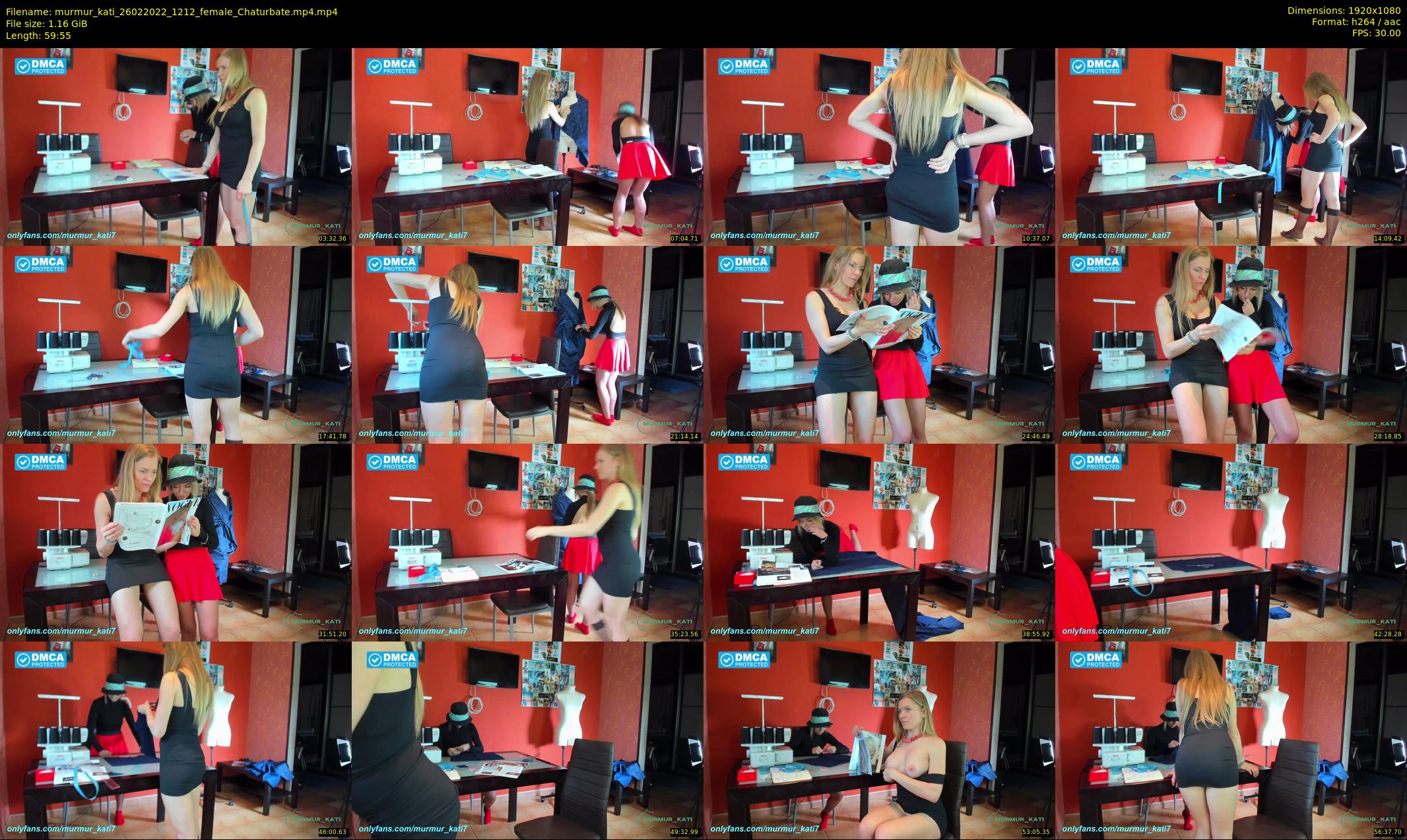 murmur_kati — 60 minute Chaturbate female cam show recording, 1080p, Feb 26, 2022
