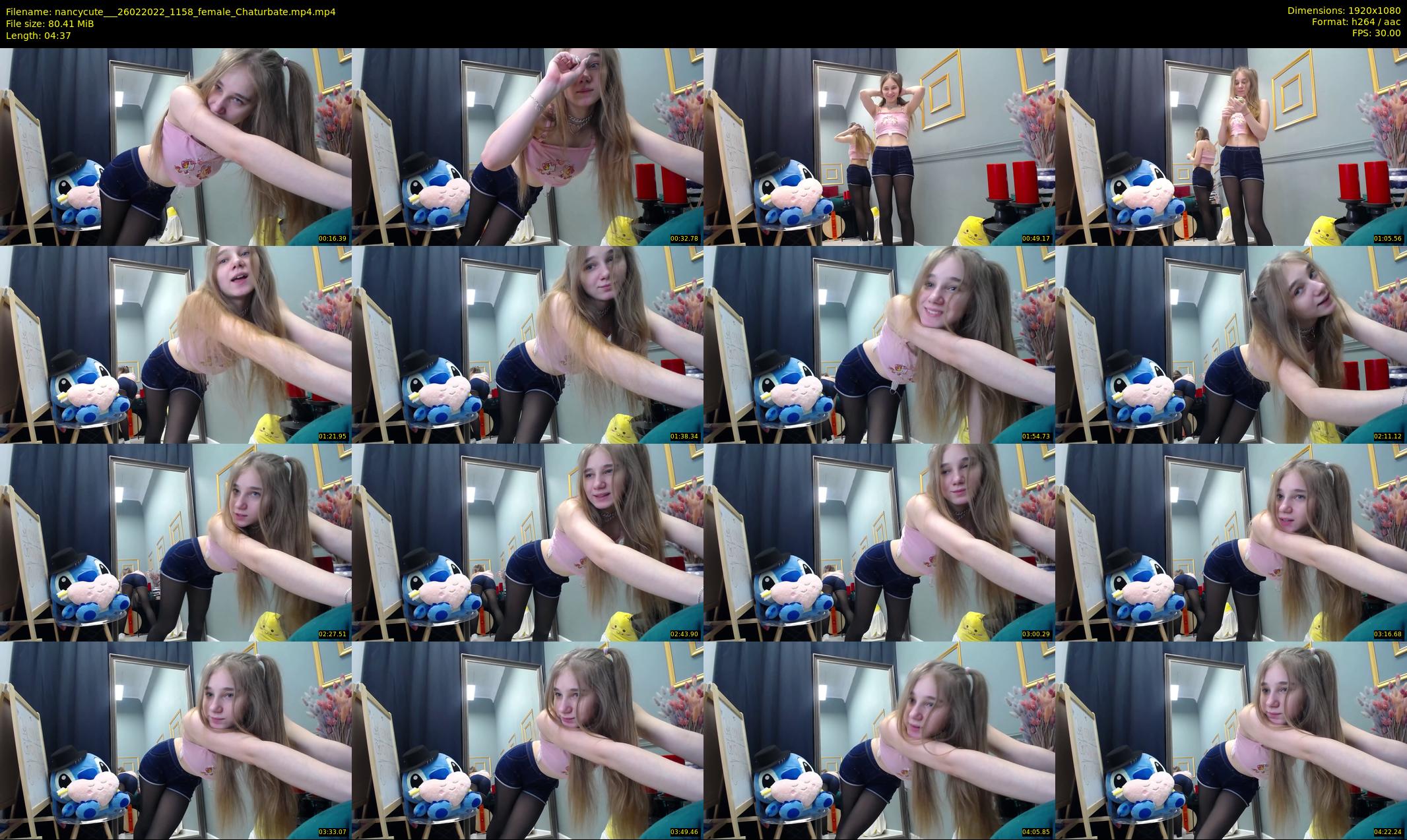 nancycute__ — 5 minute Chaturbate female cam show recording, 1080p, Feb 26, 2022