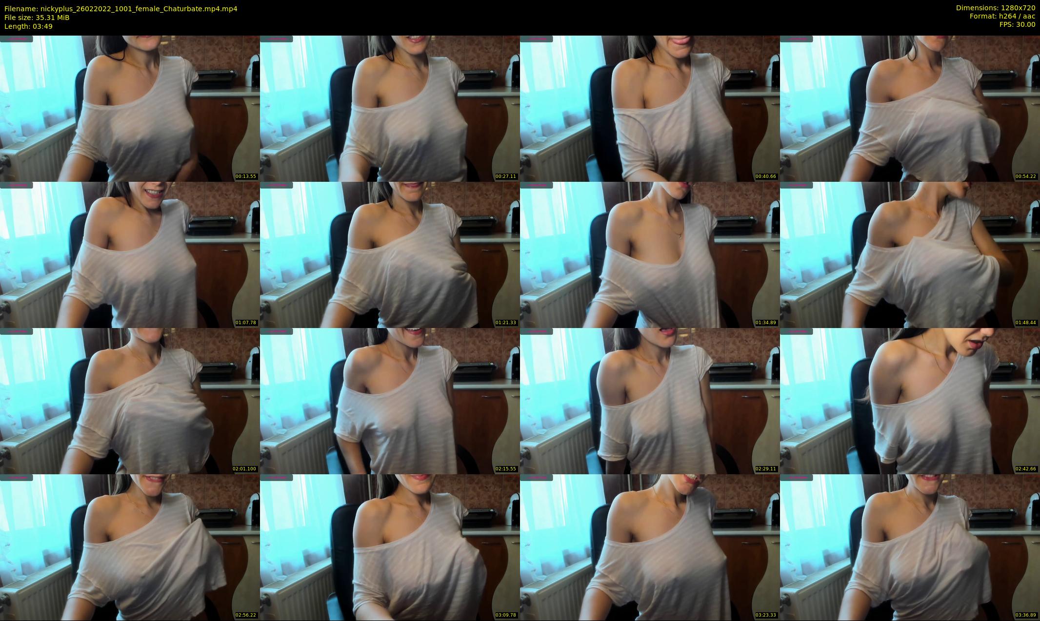 nickyplus — 4 minute Chaturbate couple cam show recording, 720p, Feb 26, 2022