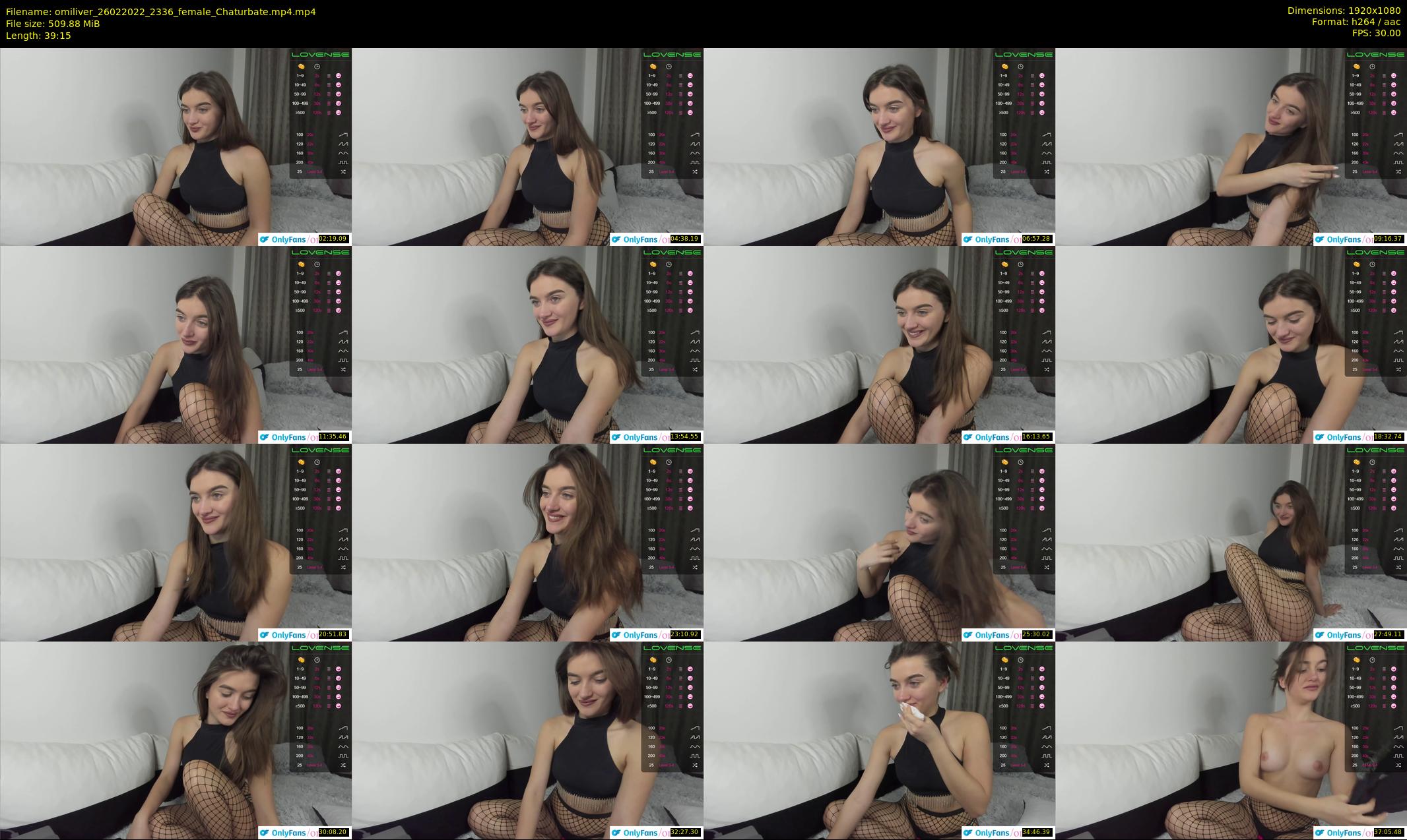 omiliver — 40 minute Chaturbate female cam show recording, 1080p, Feb 26, 2022