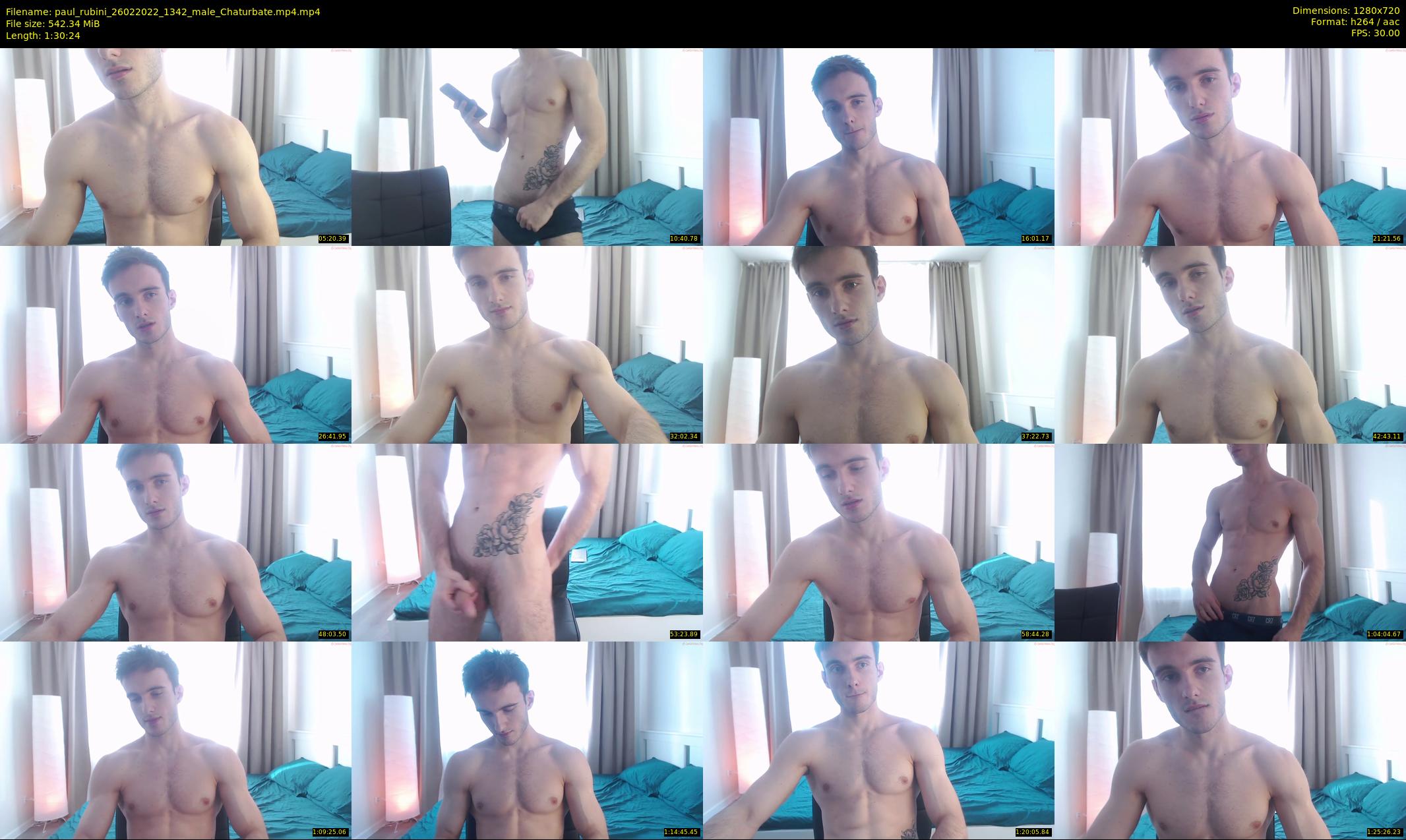 paul_rubini — 91 minute Chaturbate male cam show recording, 720p, Feb 26, 2022