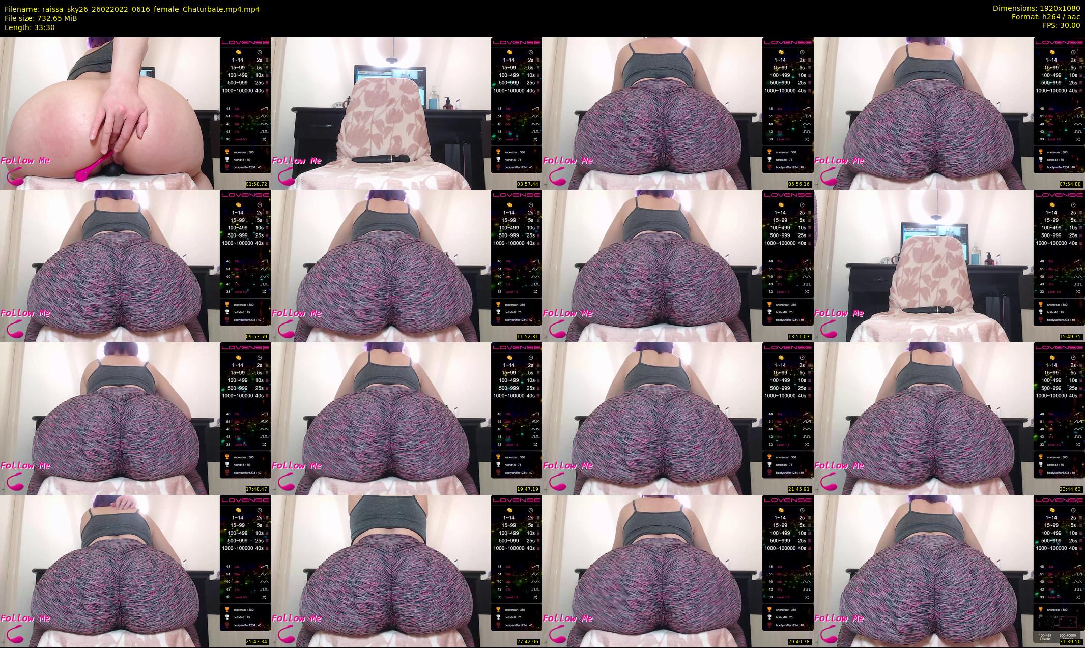raissa_sky26 — 34 minute Chaturbate female cam show recording, 1080p, Feb 26, 2022