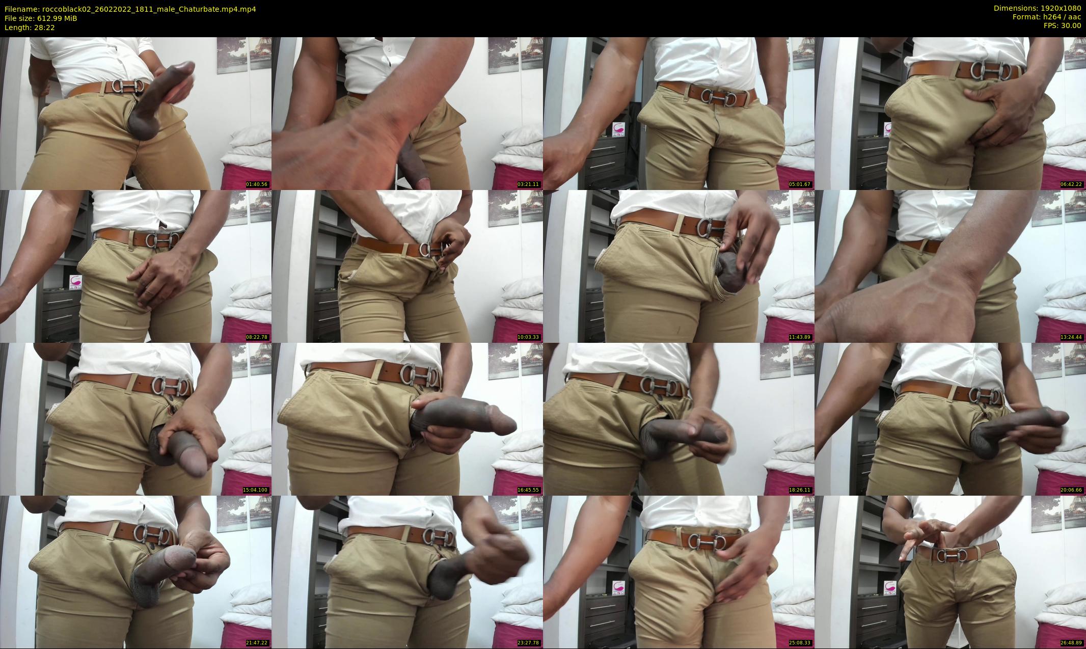 roccoblack02 — 29 minute Chaturbate male cam show recording, 1080p, Feb 26, 2022