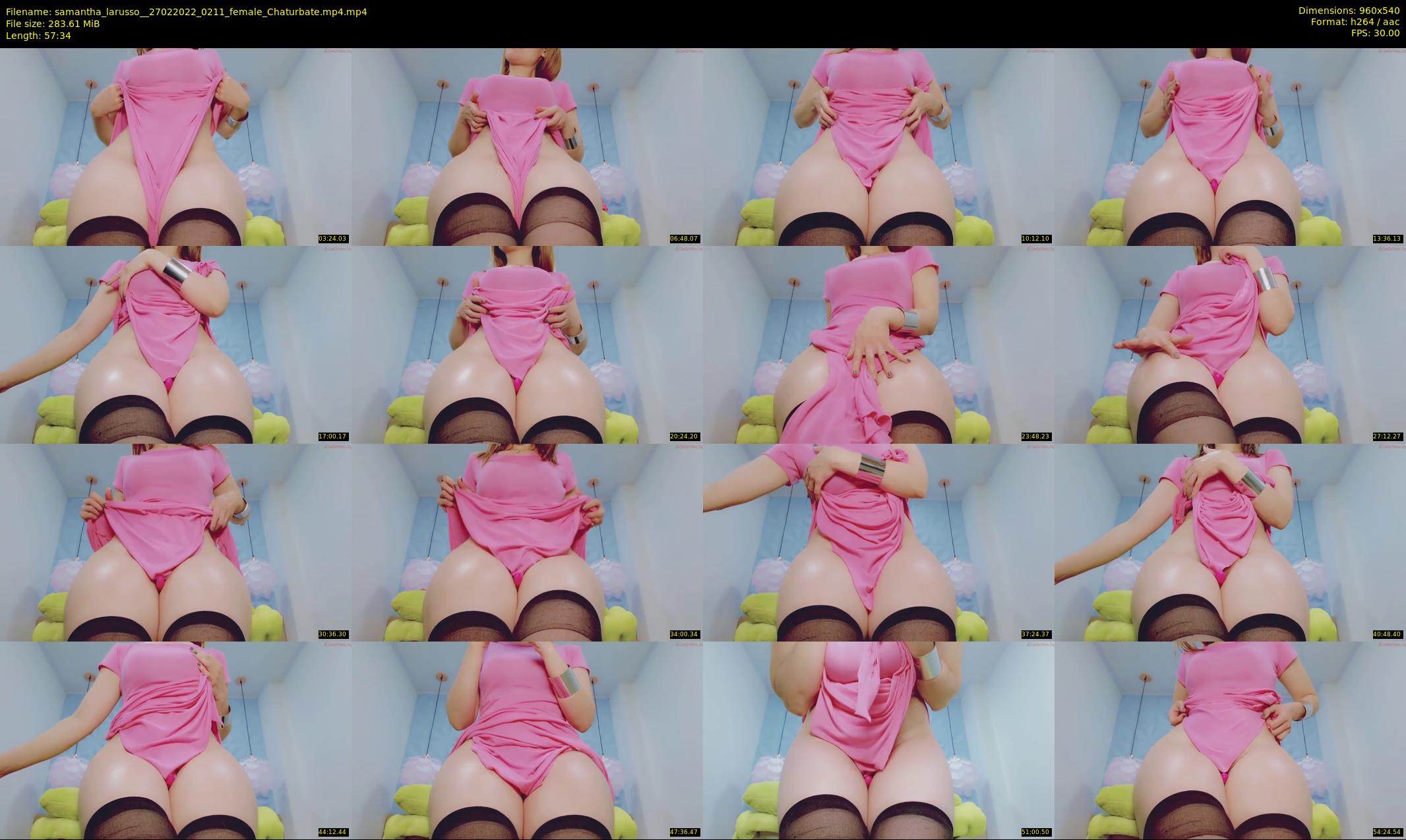 samantha_larusso_ — 58 minute Chaturbate couple cam show recording, 480p, Feb 27, 2022