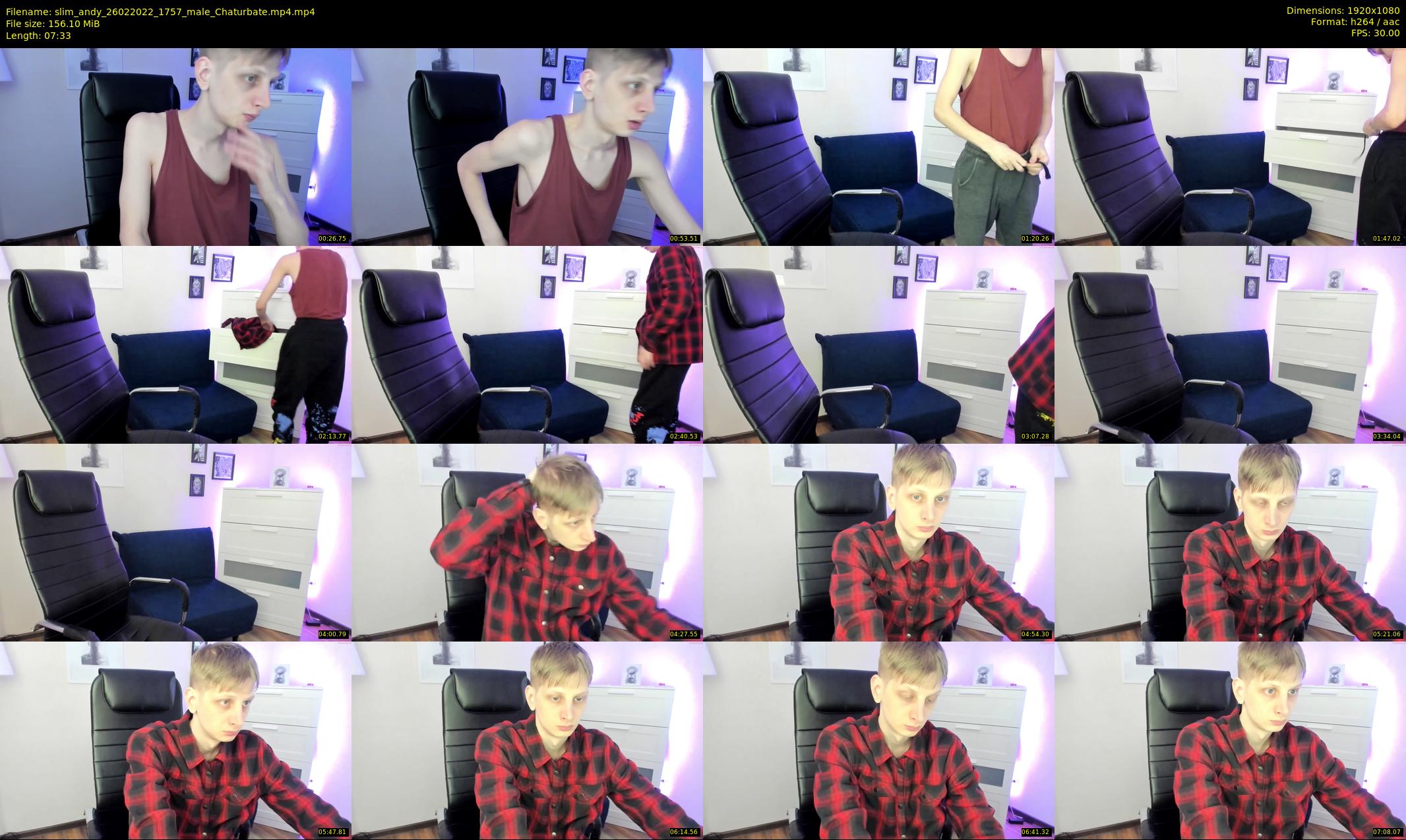 slim_andy — 8 minute Chaturbate male cam show recording, 1080p, Feb 26, 2022