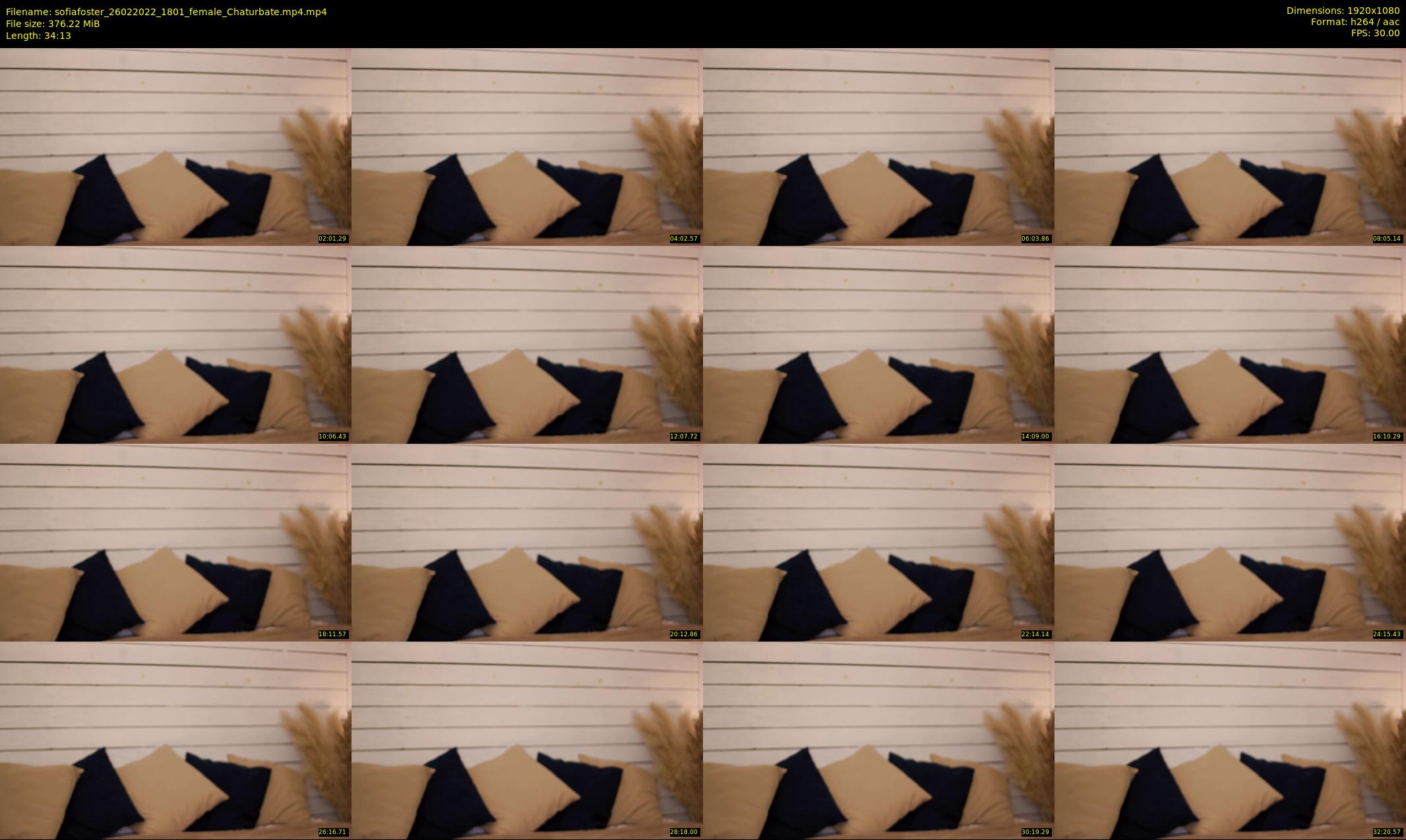 sofiafoster — 35 minute Chaturbate female cam show recording, 1080p, Feb 26, 2022