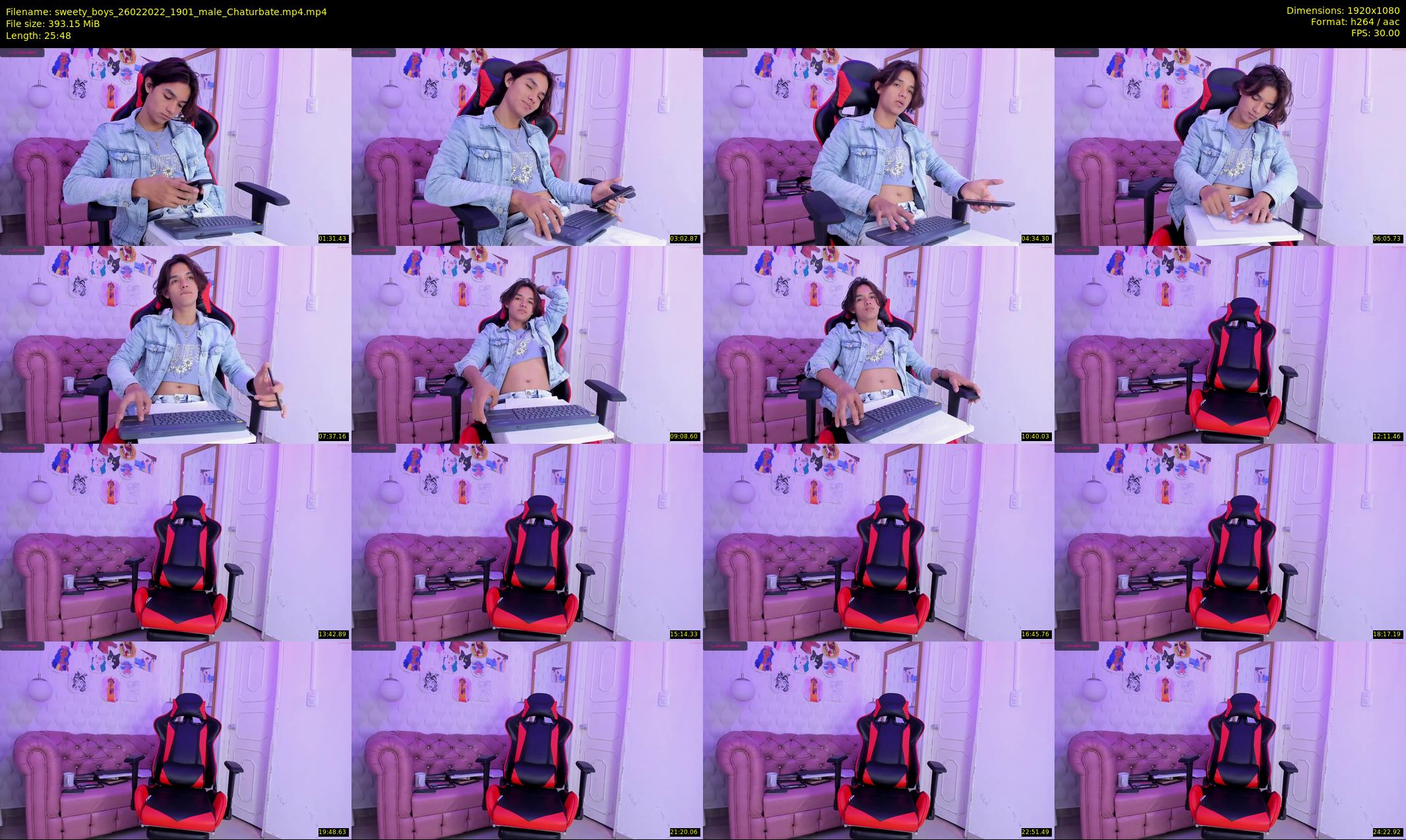 sweety_boys — 26 minute Chaturbate male cam show recording, 1080p, Feb 26, 2022
