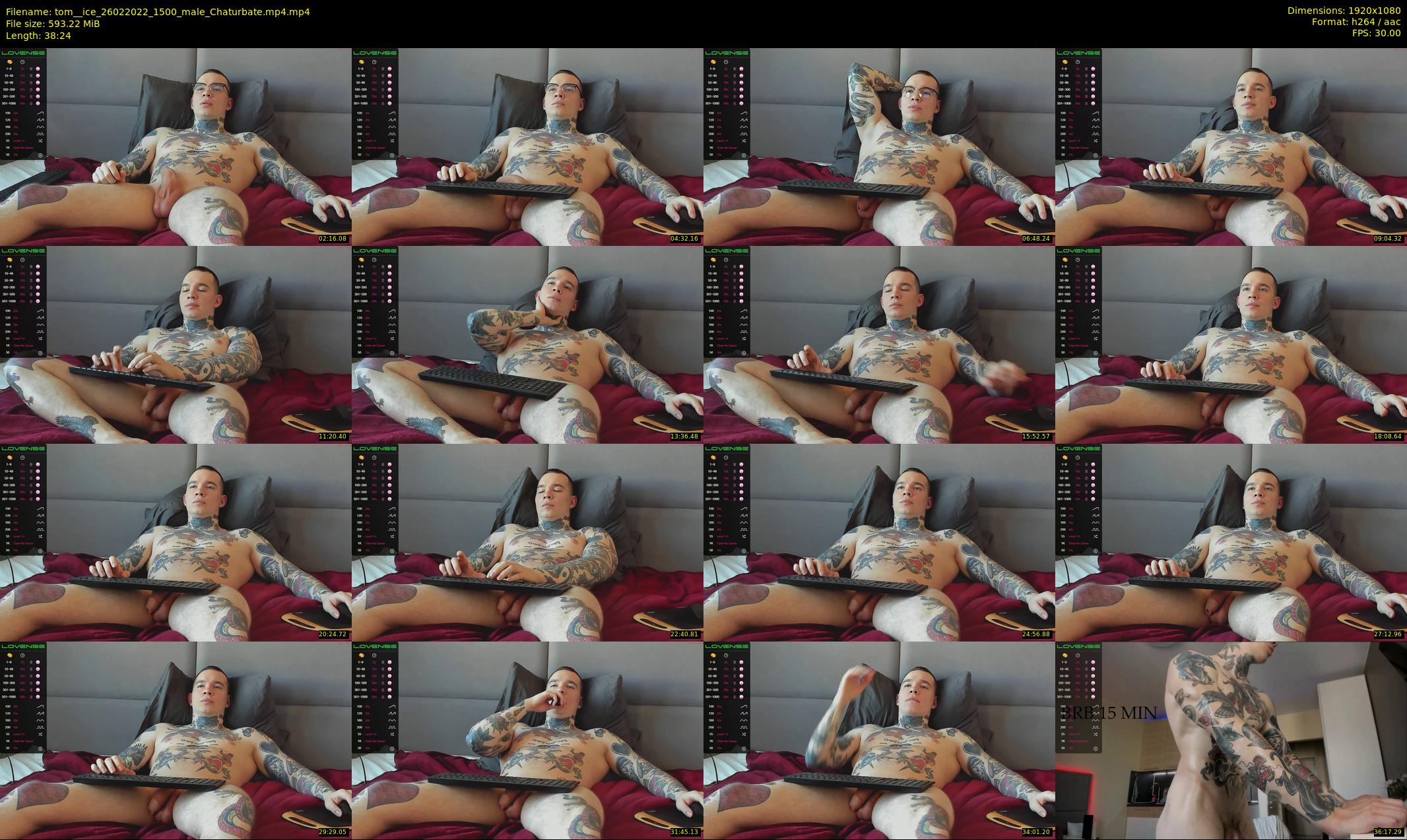 tom__ice — 39 minute Chaturbate male cam show recording, 1080p, Feb 26, 2022