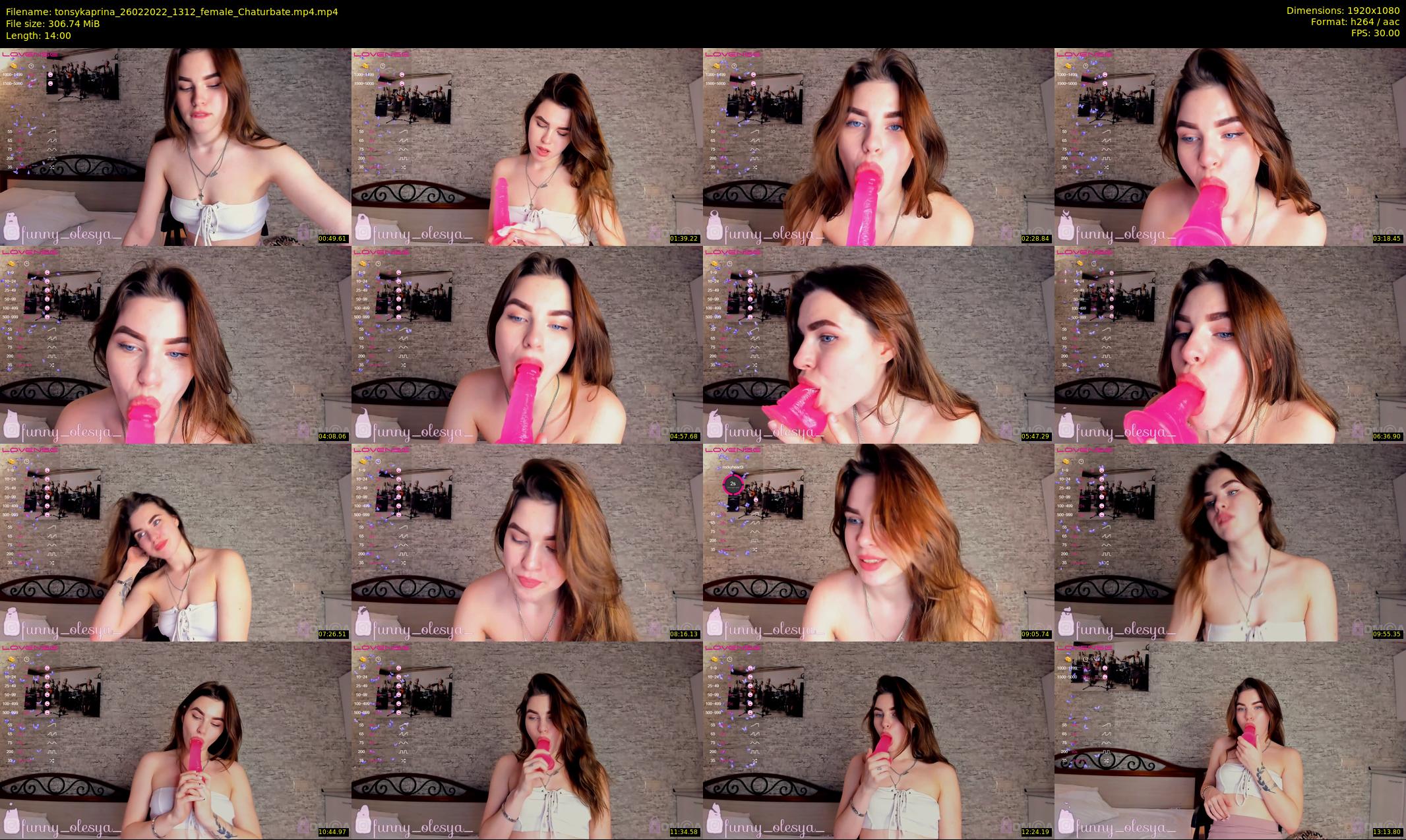 tonsykaprina — 14 minute Chaturbate couple cam show recording, 1080p, Feb 26, 2022