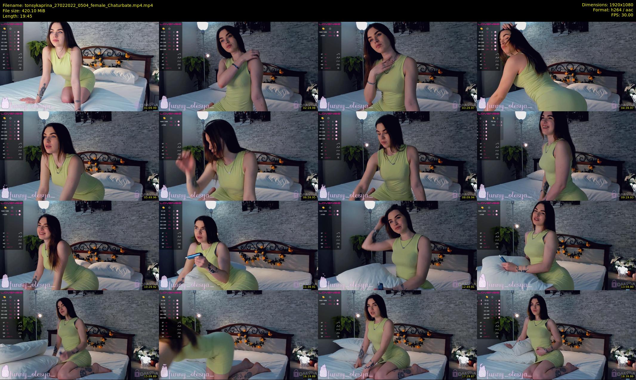 tonsykaprina — 20 minute Chaturbate couple cam show recording, 1080p, Feb 27, 2022