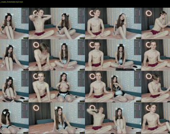 urloveet — 54 minute Chaturbate couple cam show recording, 1080p, Feb 26, 2022