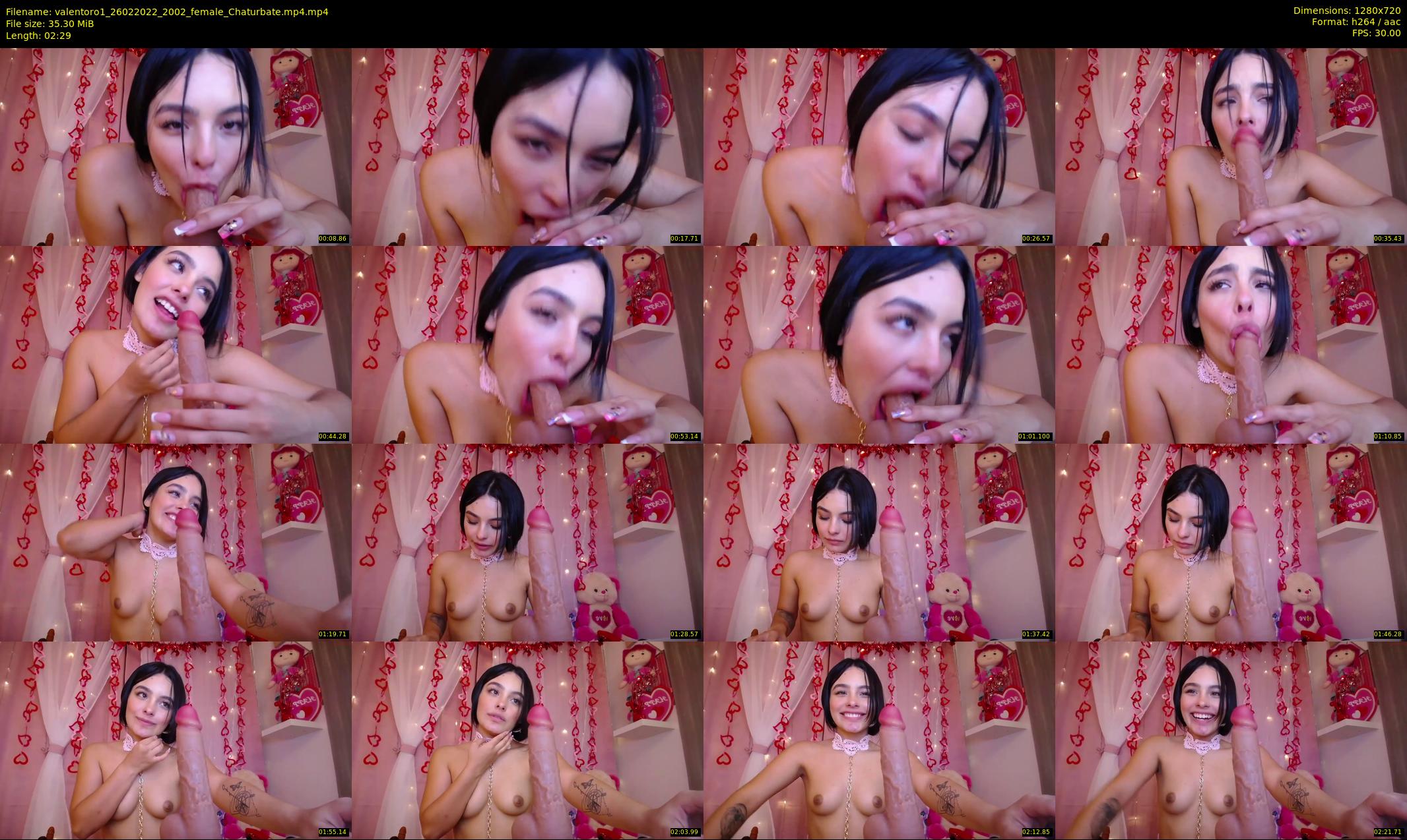 valentoro1 — 3 minute Chaturbate female cam show recording, 720p, Feb 26, 2022