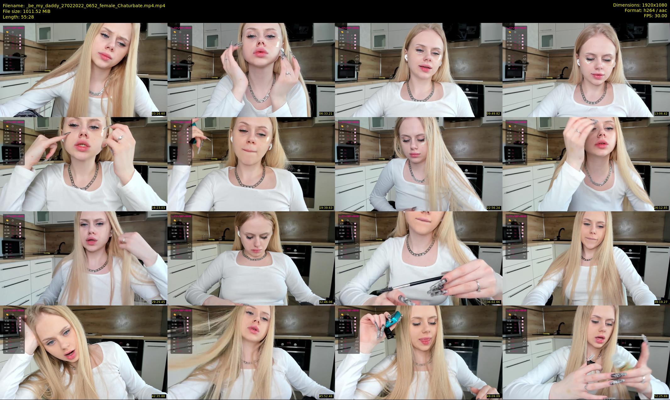 _be_my_daddy — 56 minute Chaturbate female cam show recording, 1080p, Feb 27, 2022