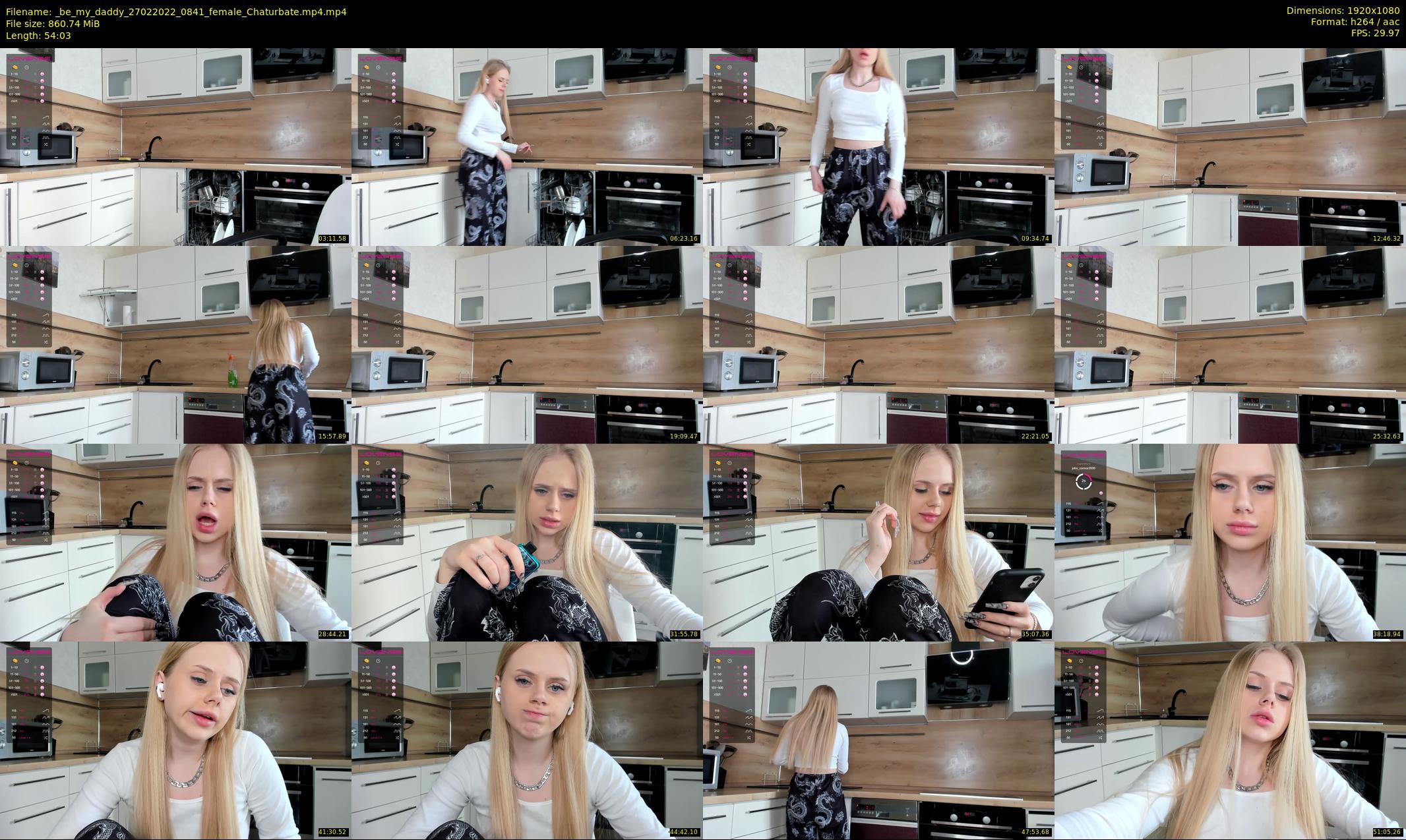 _be_my_daddy — 55 minute Chaturbate female cam show recording, 1080p, Feb 27, 2022