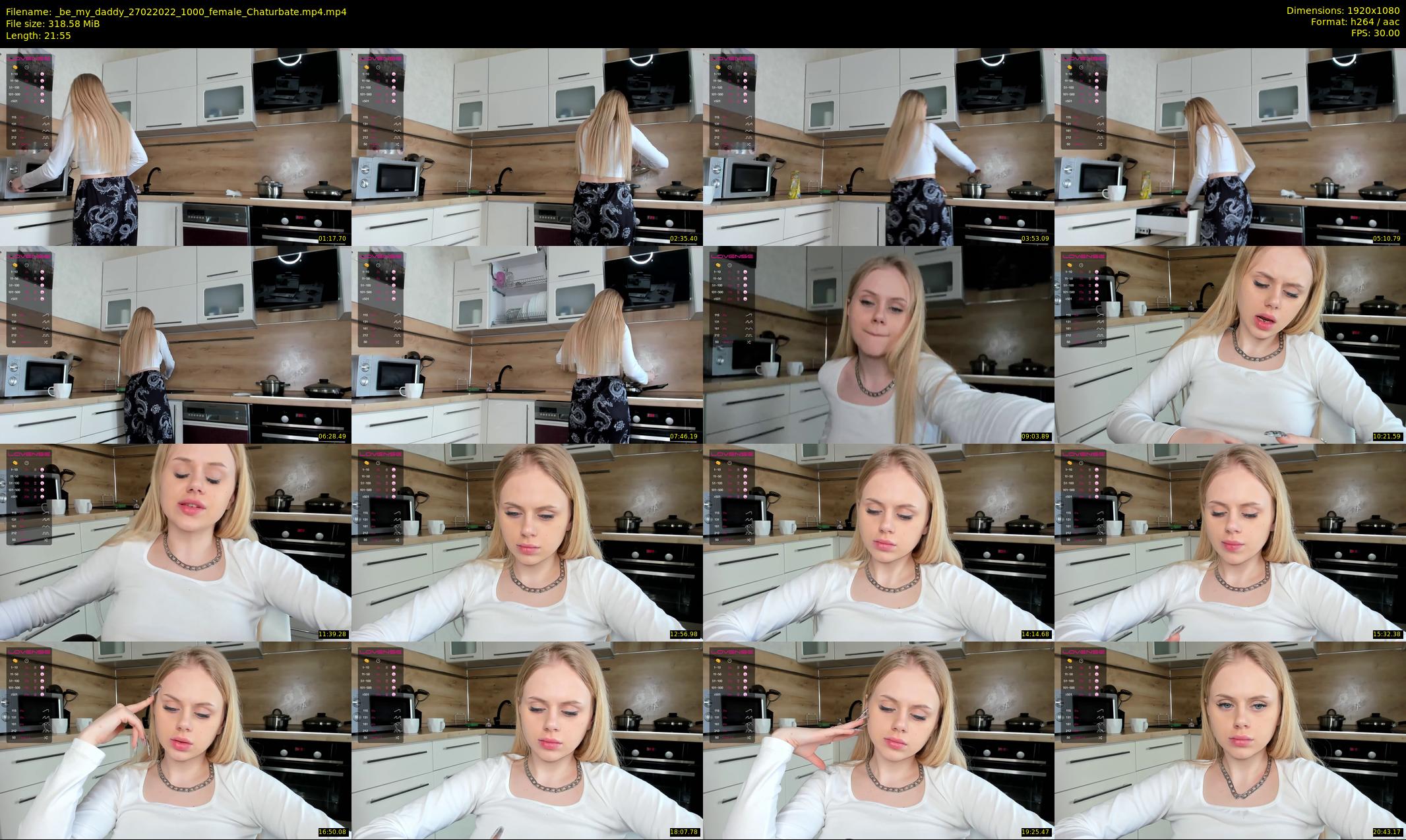 _be_my_daddy — 22 minute Chaturbate female cam show recording, 1080p, Feb 27, 2022