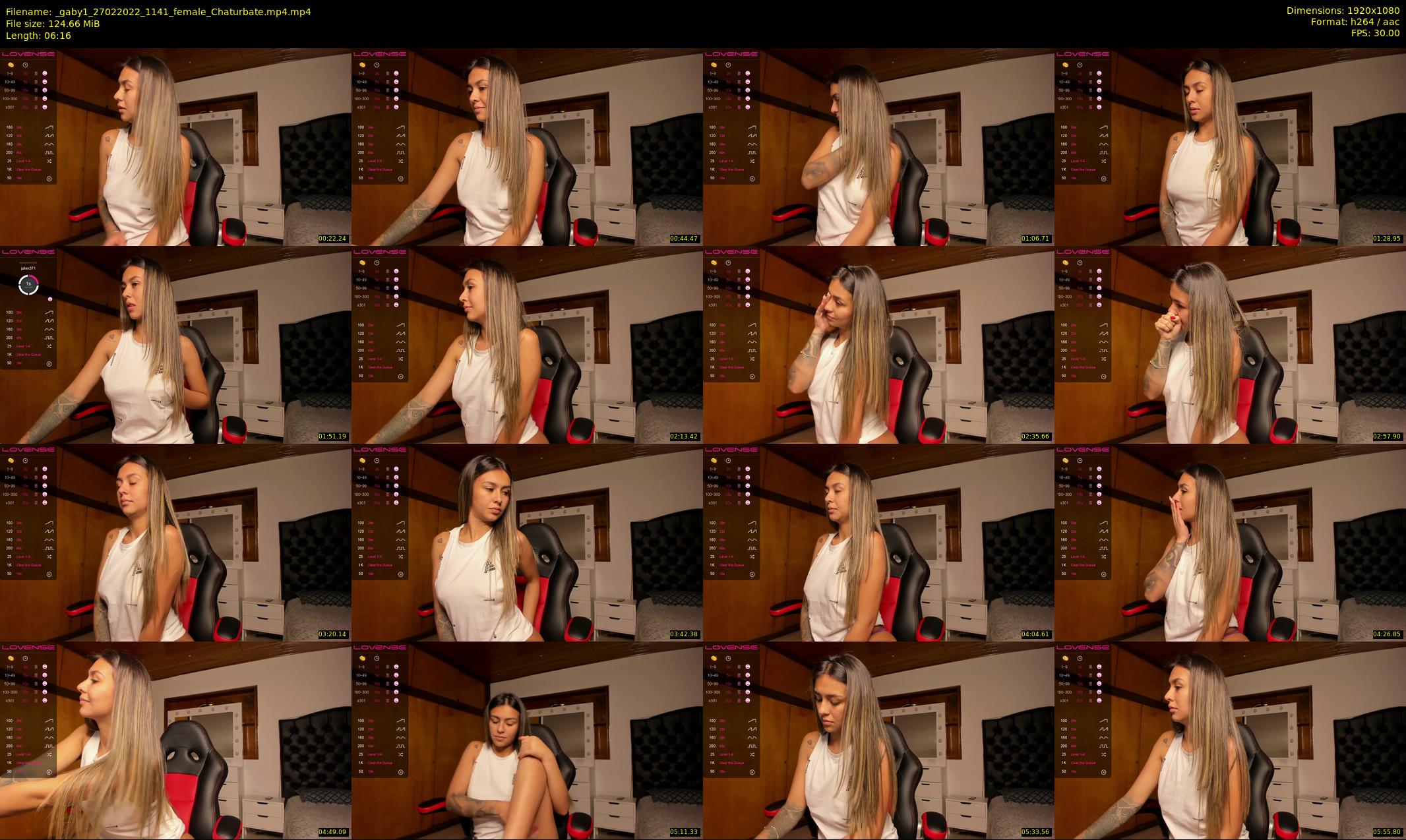 _gaby1 — 7 minute Chaturbate female cam show recording, 1080p, Feb 27, 2022