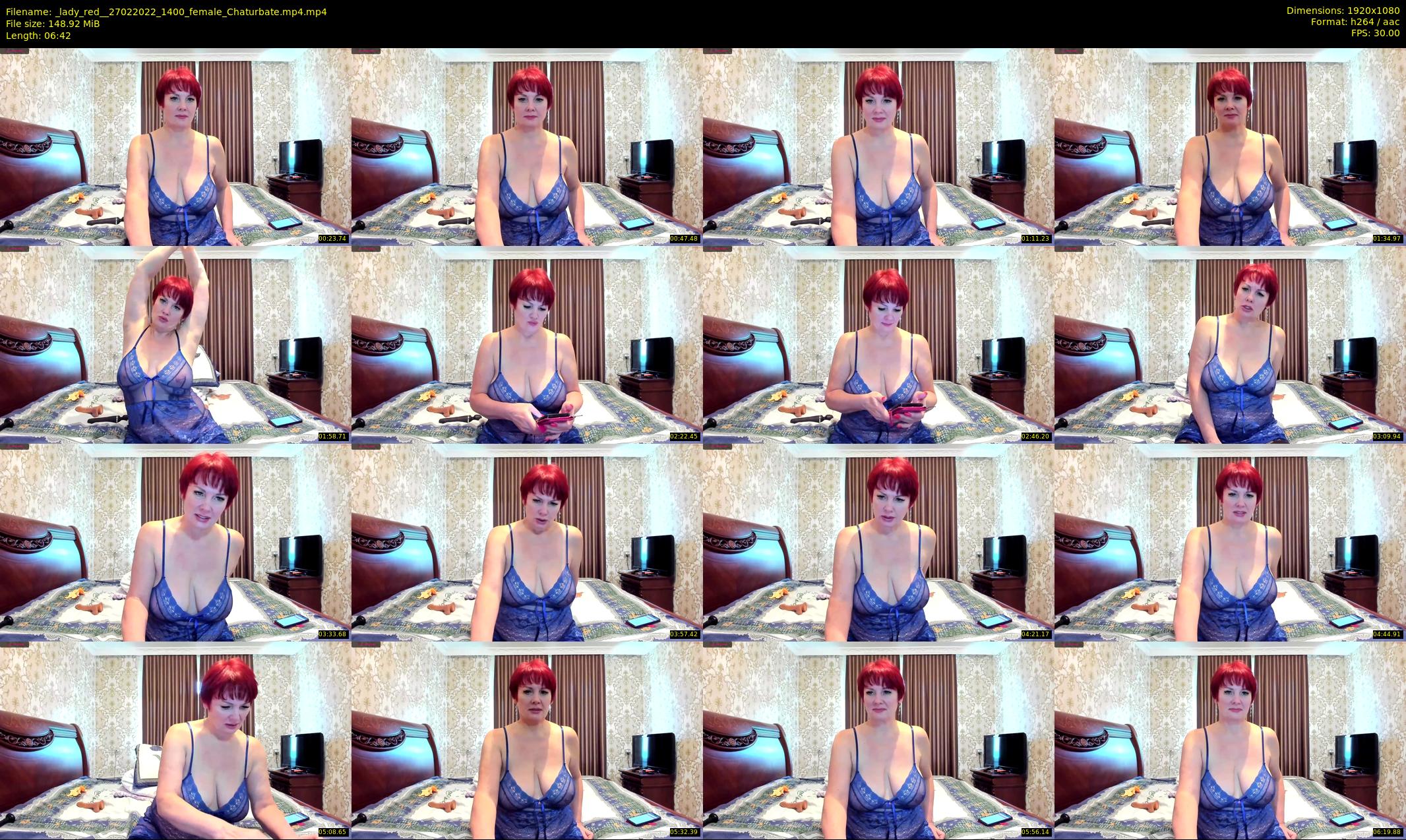 _lady_red_ — 7 minute Chaturbate female cam show recording, 1080p, Feb 27, 2022
